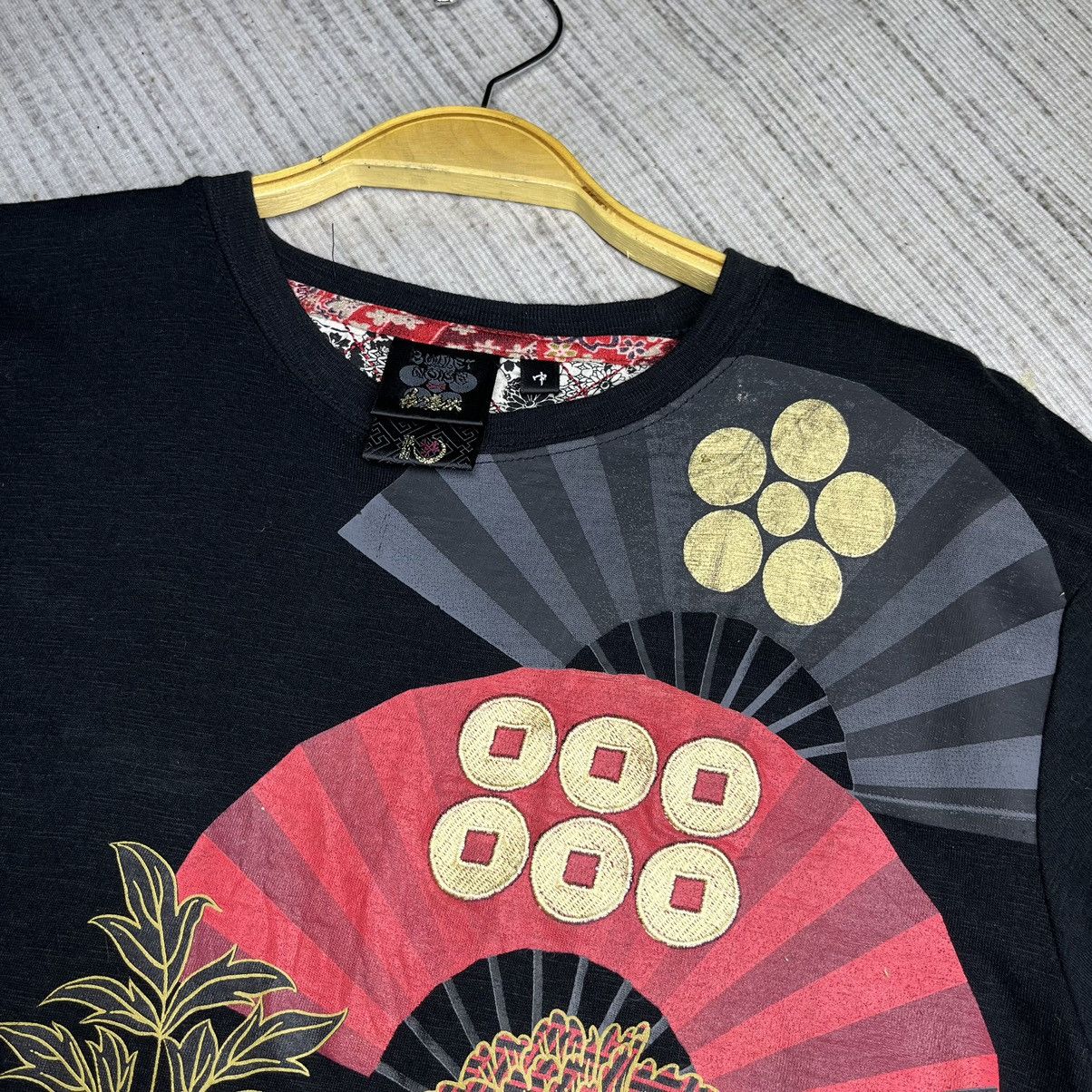 Bullet Noise × Japanese Brand × Vintage Vintage Bullet Noise Samurai Mega Print Size US S / EU 44-46 / 1 - 5 Thumbnail