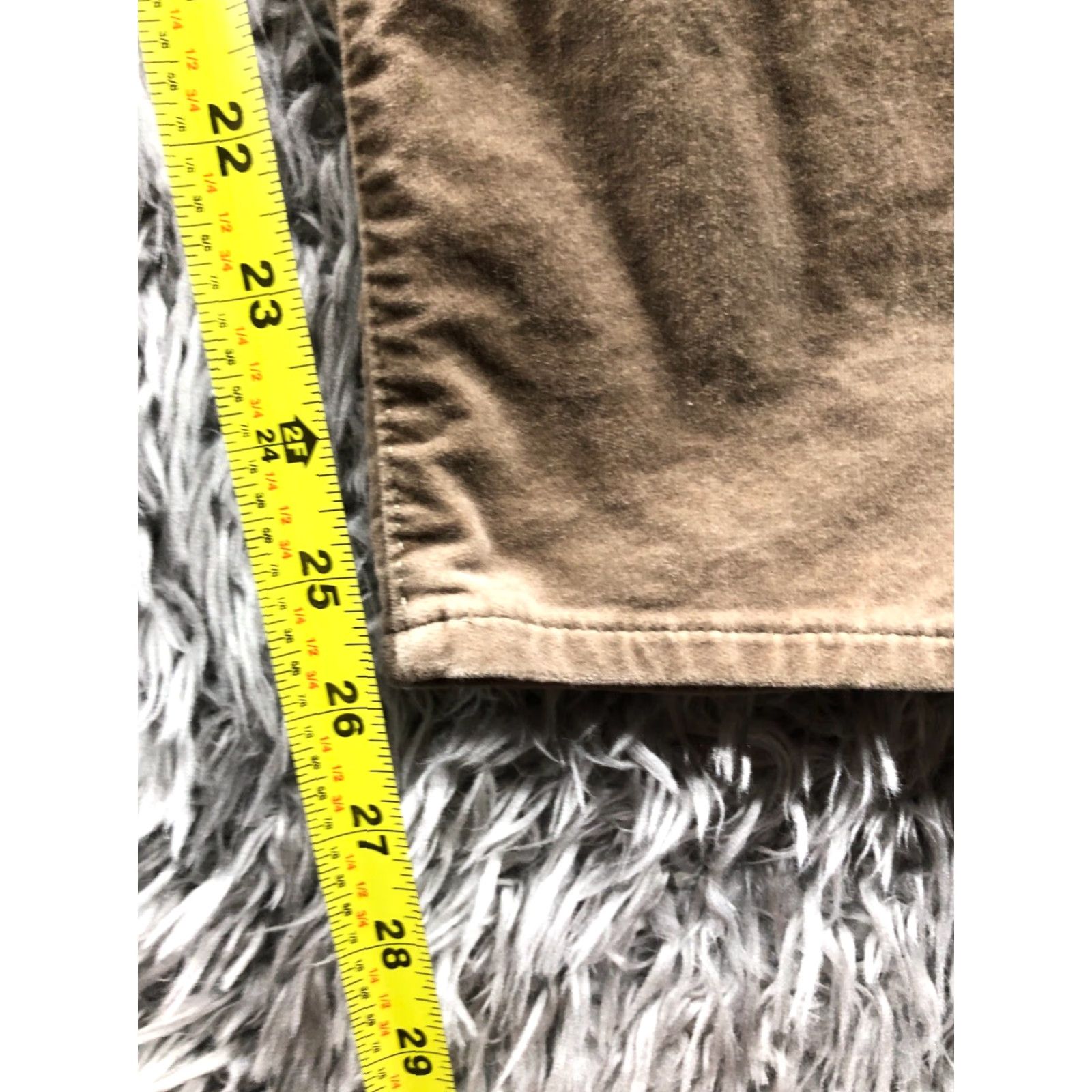 Gap VINTAGE Gap Slim High Rise Jeans Womens 8 Brown Beige - Gap 1969 5-Pocket Denim Straight Size 30" / US 8 / IT 44 - 3 Thumbnail