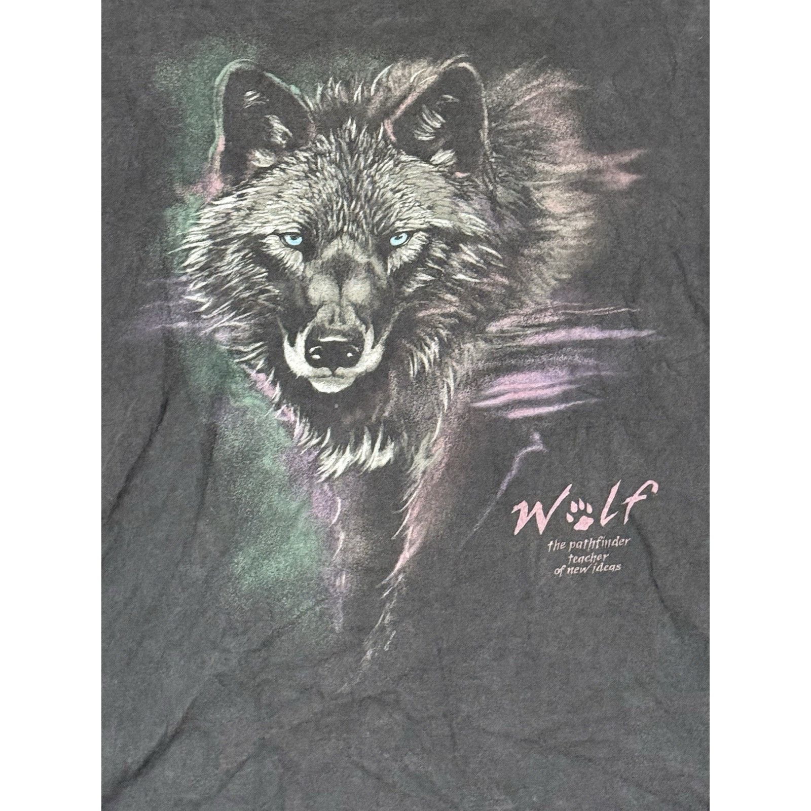 Hanes Vintage 90s Hanes Beefy Wolf Nature Tee Men’s XL Size US XL / EU 56 / 4 - 3 Thumbnail