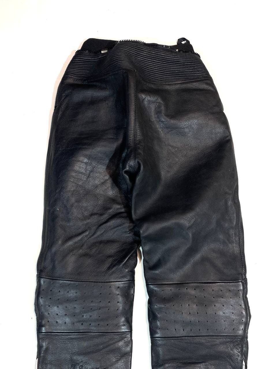 Leather Cafe Racer Vintage Moto Racing Leather Pants Size US 29 - 8 Thumbnail