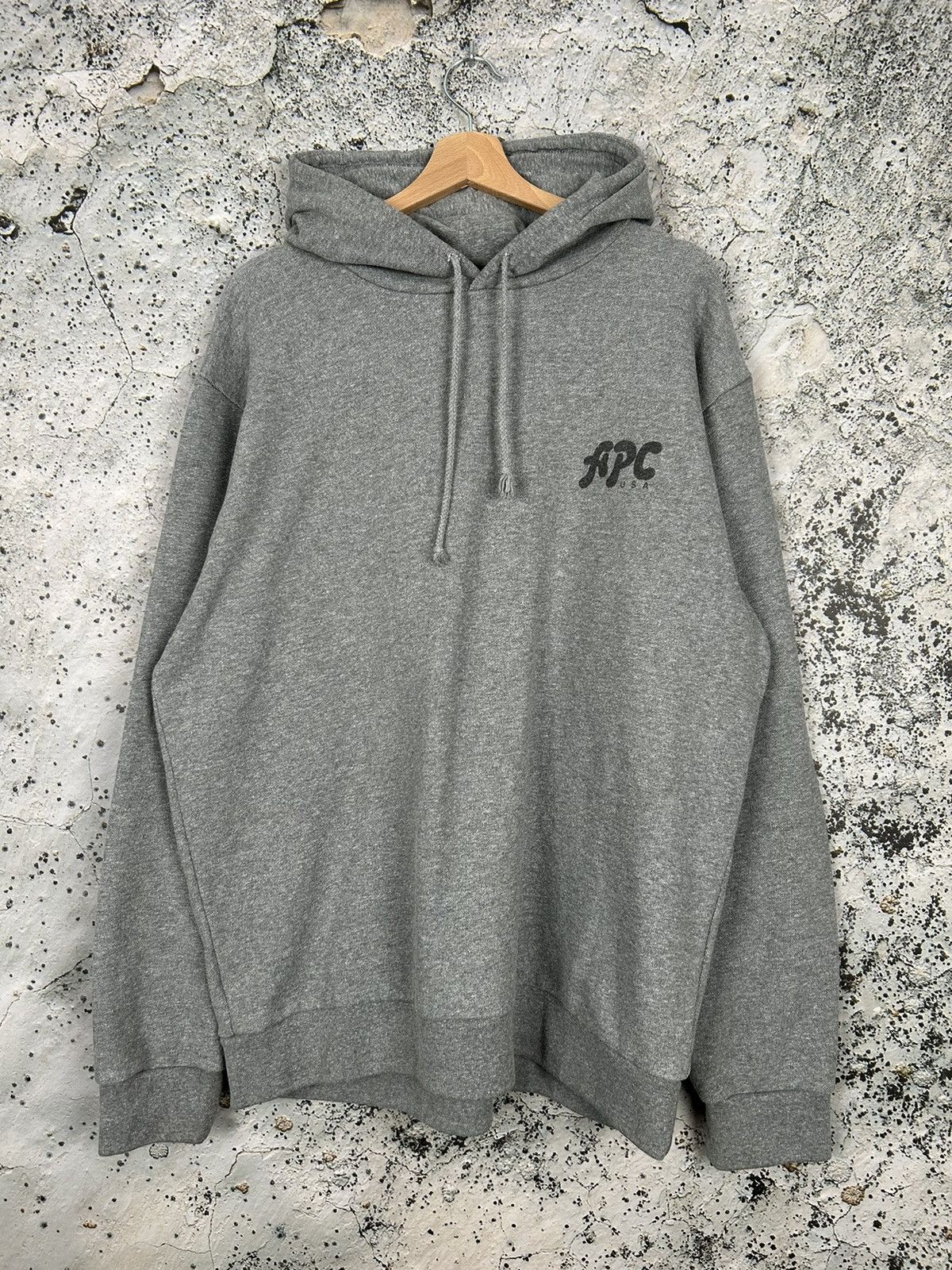 A.P.C. A.P.C. U.S. Hoodie Sweatshirt Streetwear Hype Rare Vintage Size US XXL / EU 58 / 5 - 1 Thumbnail