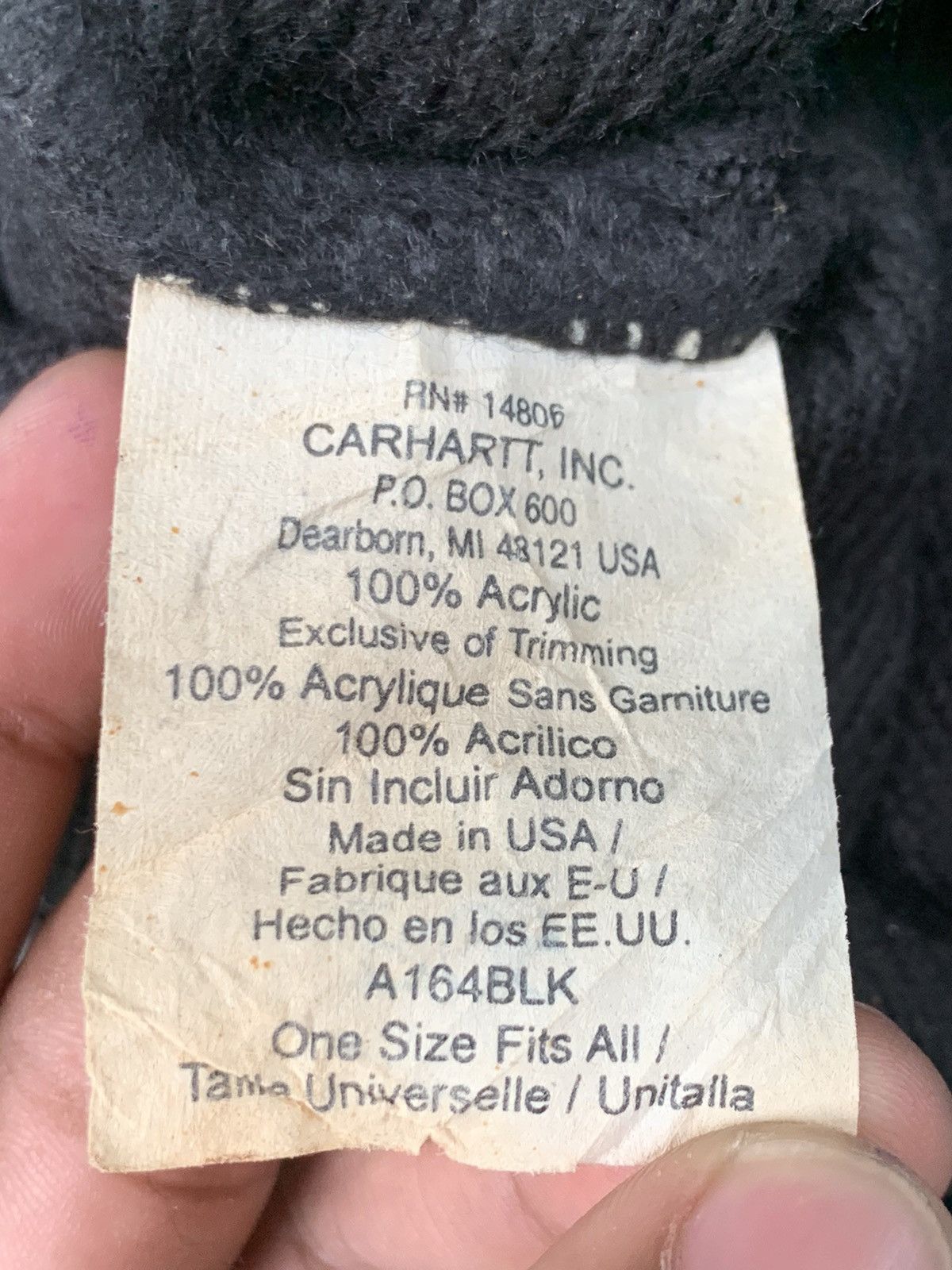 Carhartt Carhatt Beany Hats with Front Cap Size ONE SIZE - 5 Thumbnail
