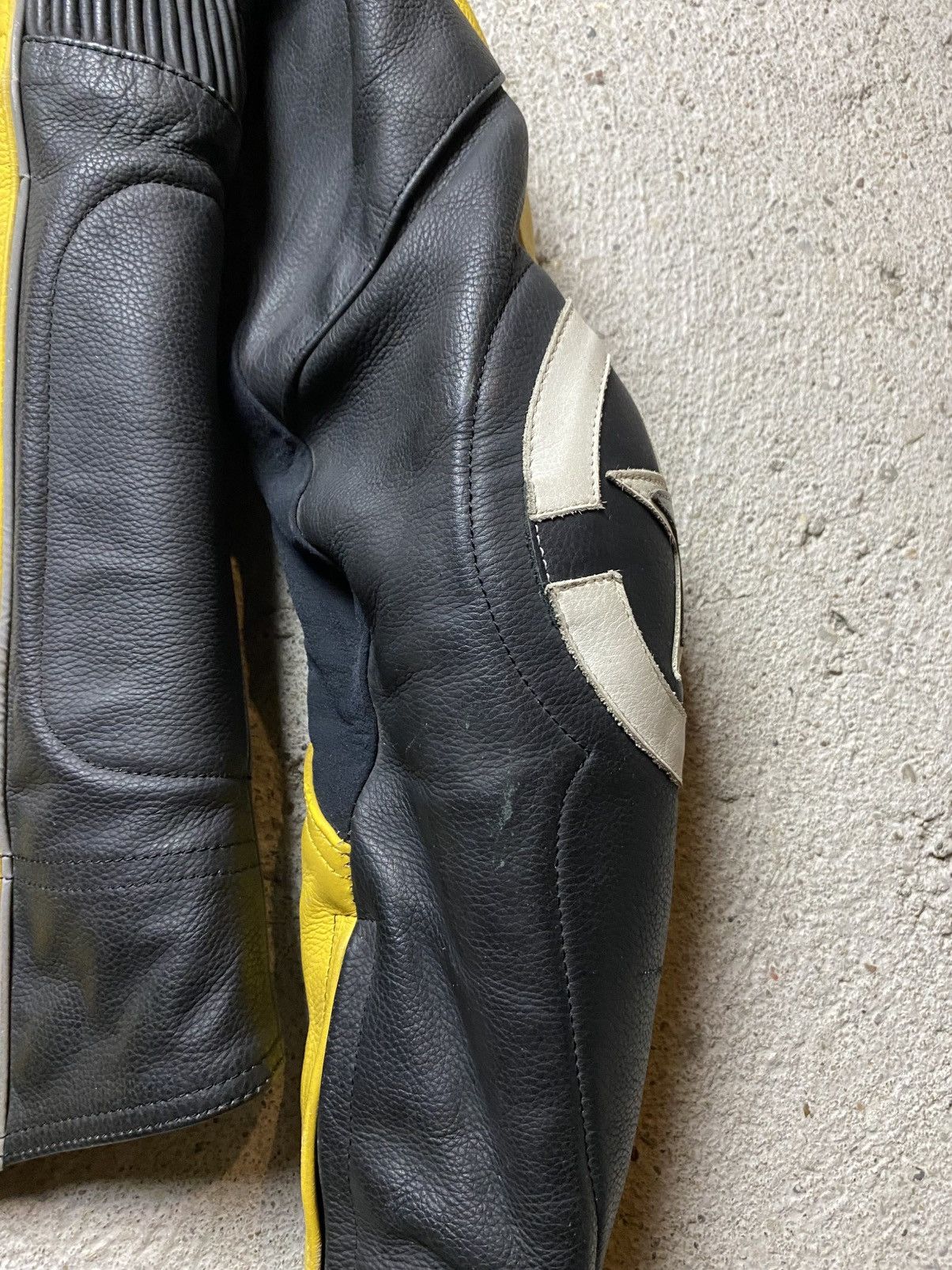 Hein Gericke Hein hericke vintage motorcycle leather jacket y2k yellow Size US M / EU 48-50 / 2 - 17 Thumbnail
