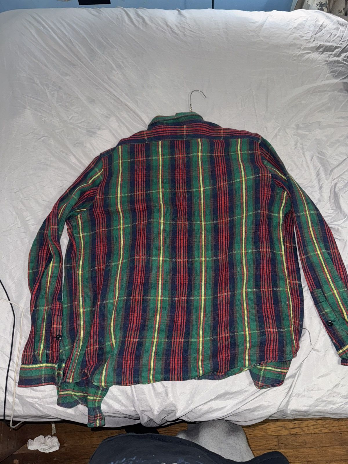 Polo Ralph Lauren Green Flannel Size US XL / EU 56 / 4 - 2 Thumbnail