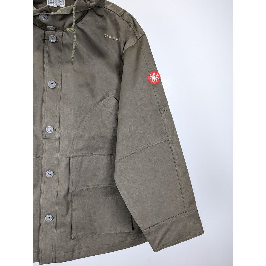 Cav Empt o1rshd1 Hooded Jacket in Khaki Size US XL / EU 56 / 4 - 5 Thumbnail