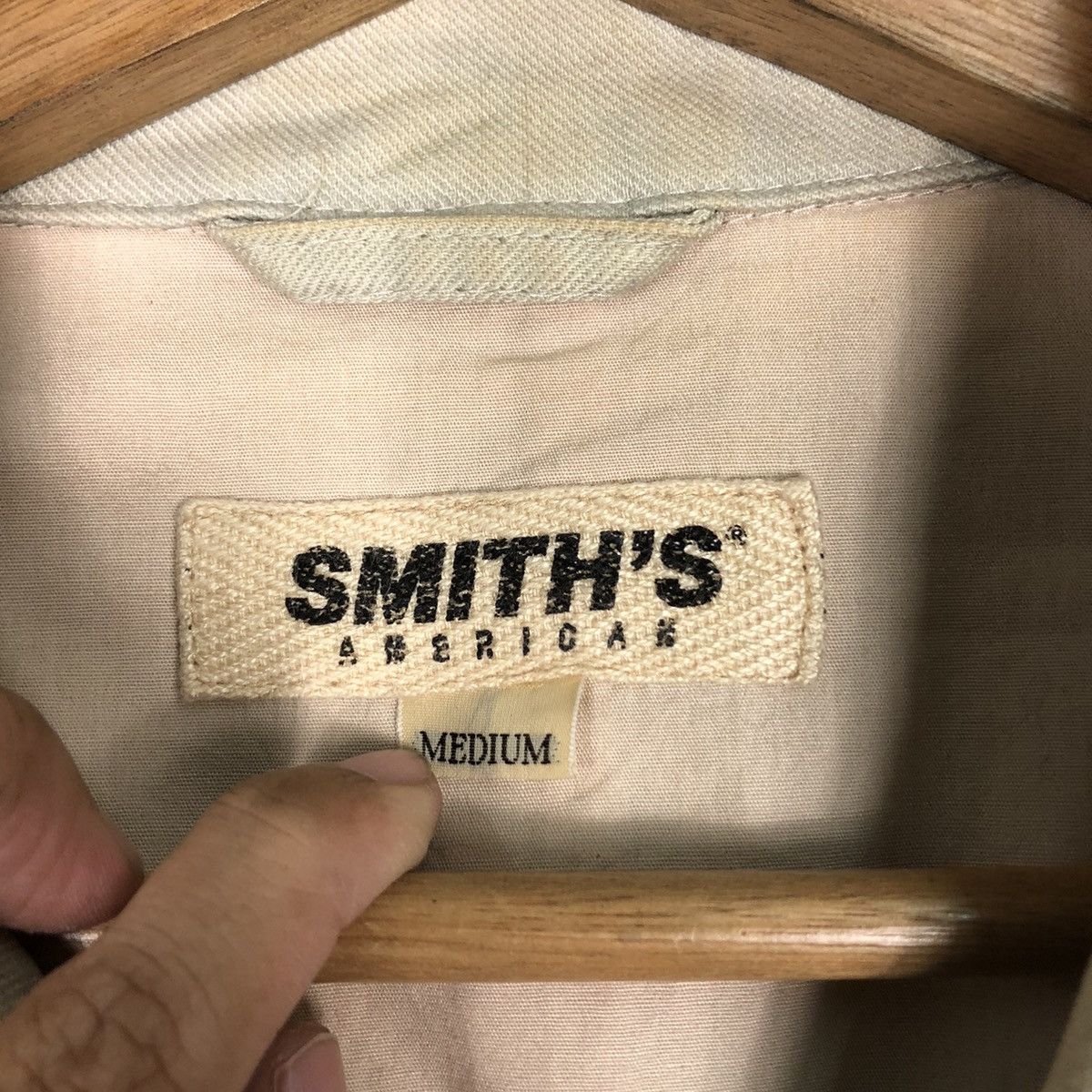 Japanese Brand 🔥90s Vtg Chore Jacket Smith’S American Inspire Issey Miyake Size US M / EU 48-50 / 2 - 15 Thumbnail