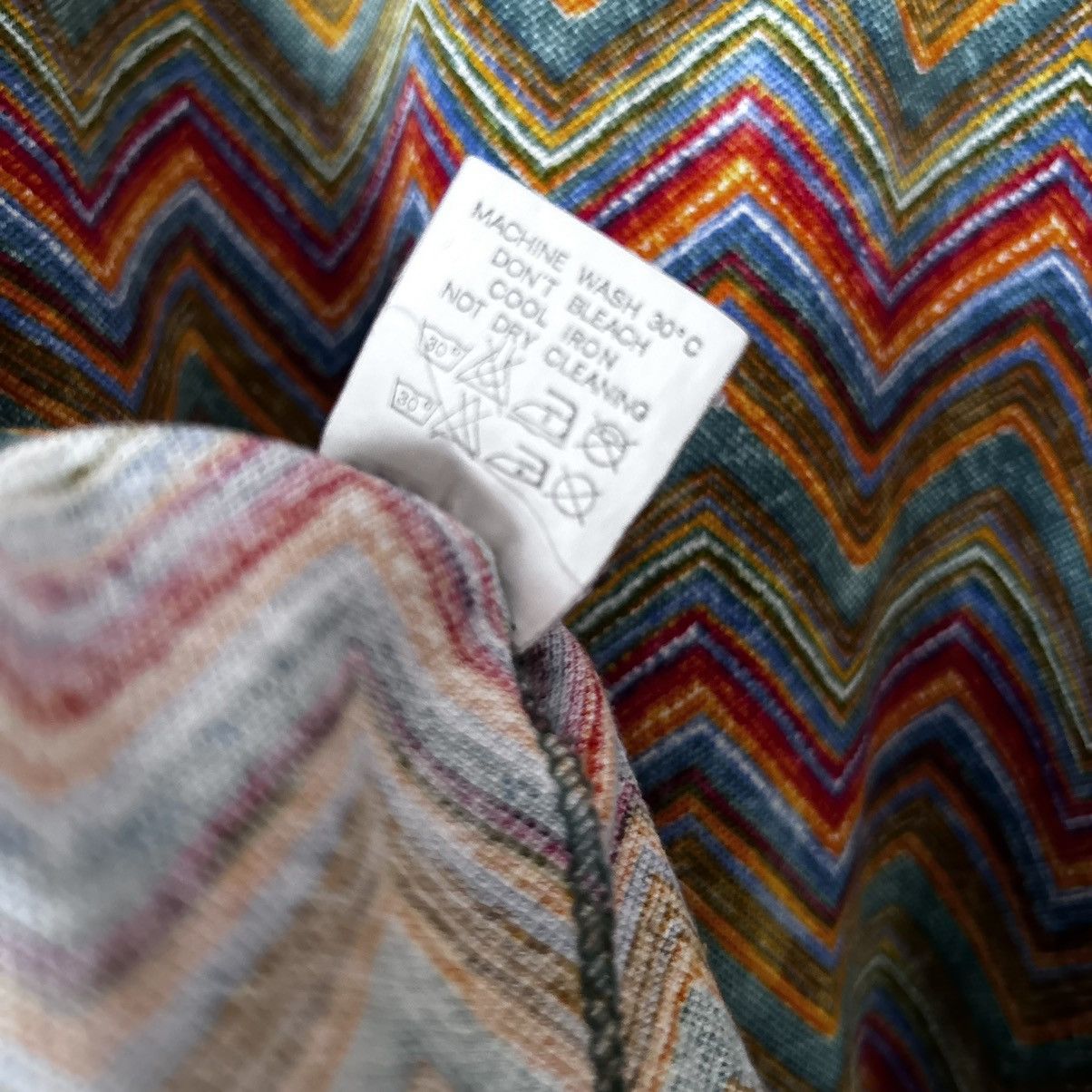 Missoni × Vintage Missoni polo tee Size US M / EU 48-50 / 2 - 6 Thumbnail