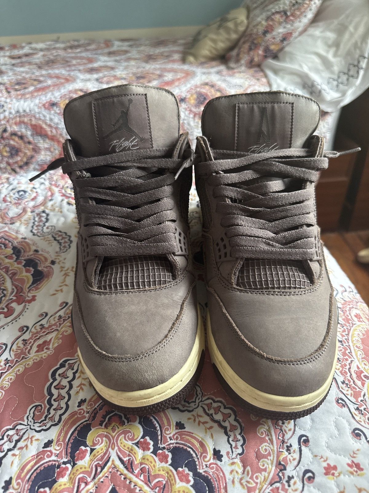 Jordan Brand A Ma Maniere Violet Ore Jordan 4 Size US 11.5 / EU 44-45 - 8 Thumbnail