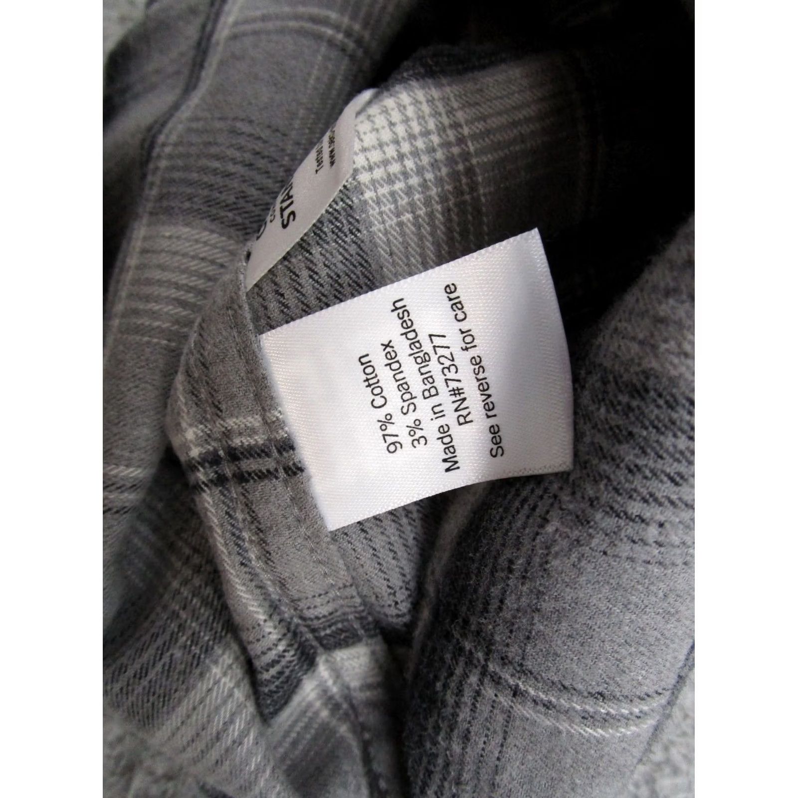 Apt. 9 Apt 9 Button Up Shirt Plaid Cotton Blend Size L Regular Modern Mens Shirt Buttons Autumn Style Size US L / EU 52-54 / 3 - 5 Thumbnail