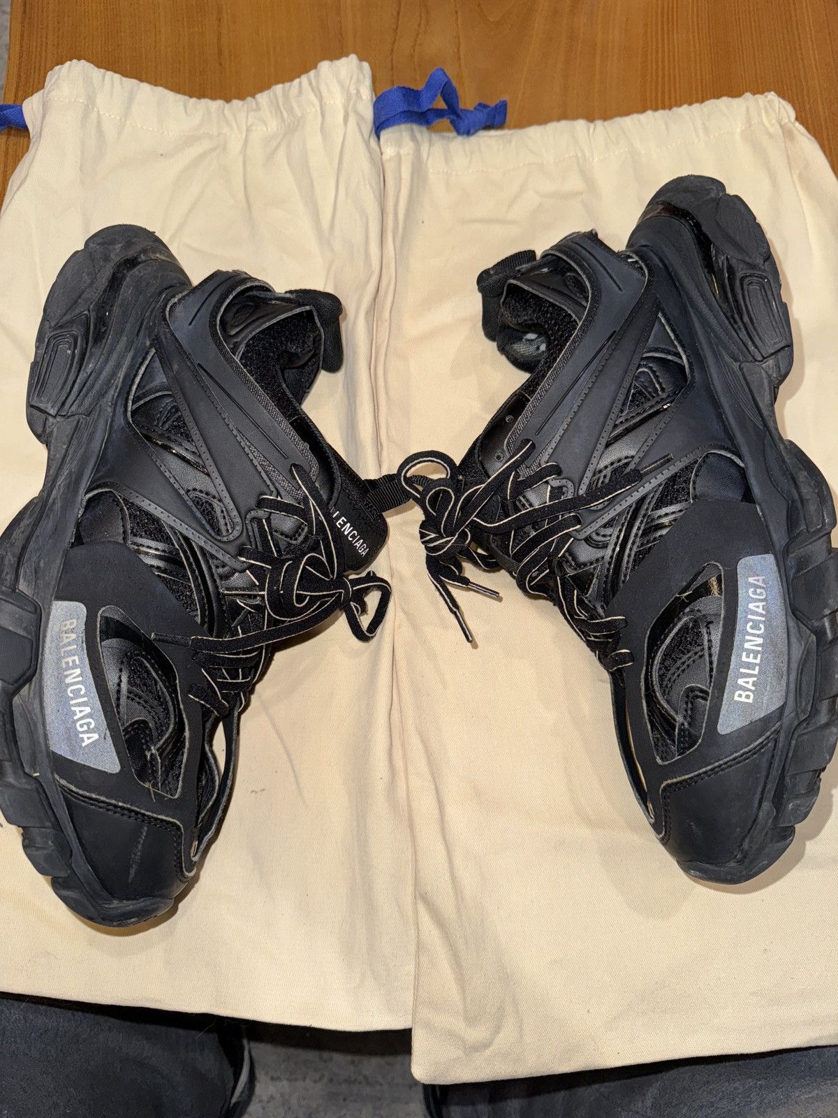 Balenciaga Black Balenciaga Tracks Size 41 Size US 8 / EU 41 - 1 Thumbnail