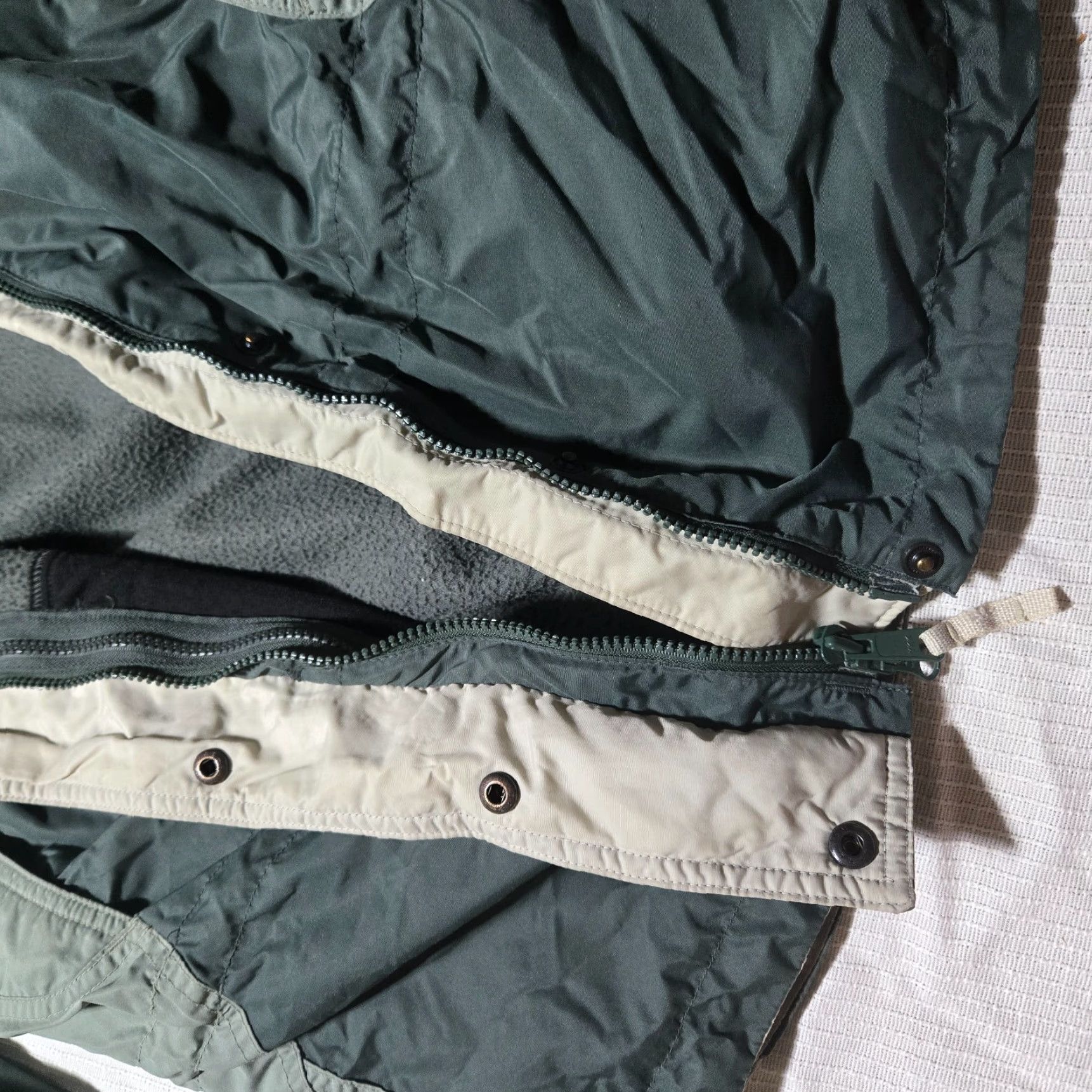 Vintage VINTAGE Columbia Womens Jacket Gray Black Sunrise Peak Hooded Full Zip Softshell Winter Fall Spring Casual Workwear M Size M / US 6-8 / IT 42-44 - 7 Thumbnail