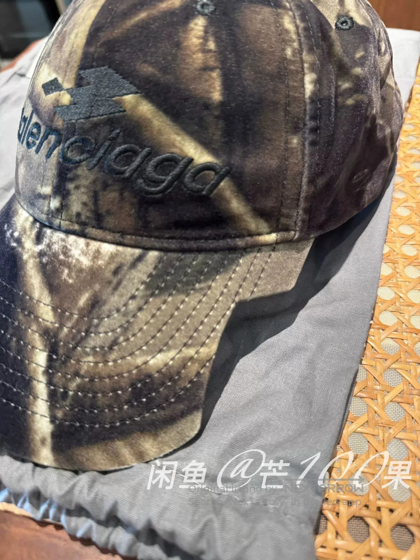 Balenciaga Balenciaga 25 Camouflage Baseball Cap. Size ONE SIZE - 3 Thumbnail