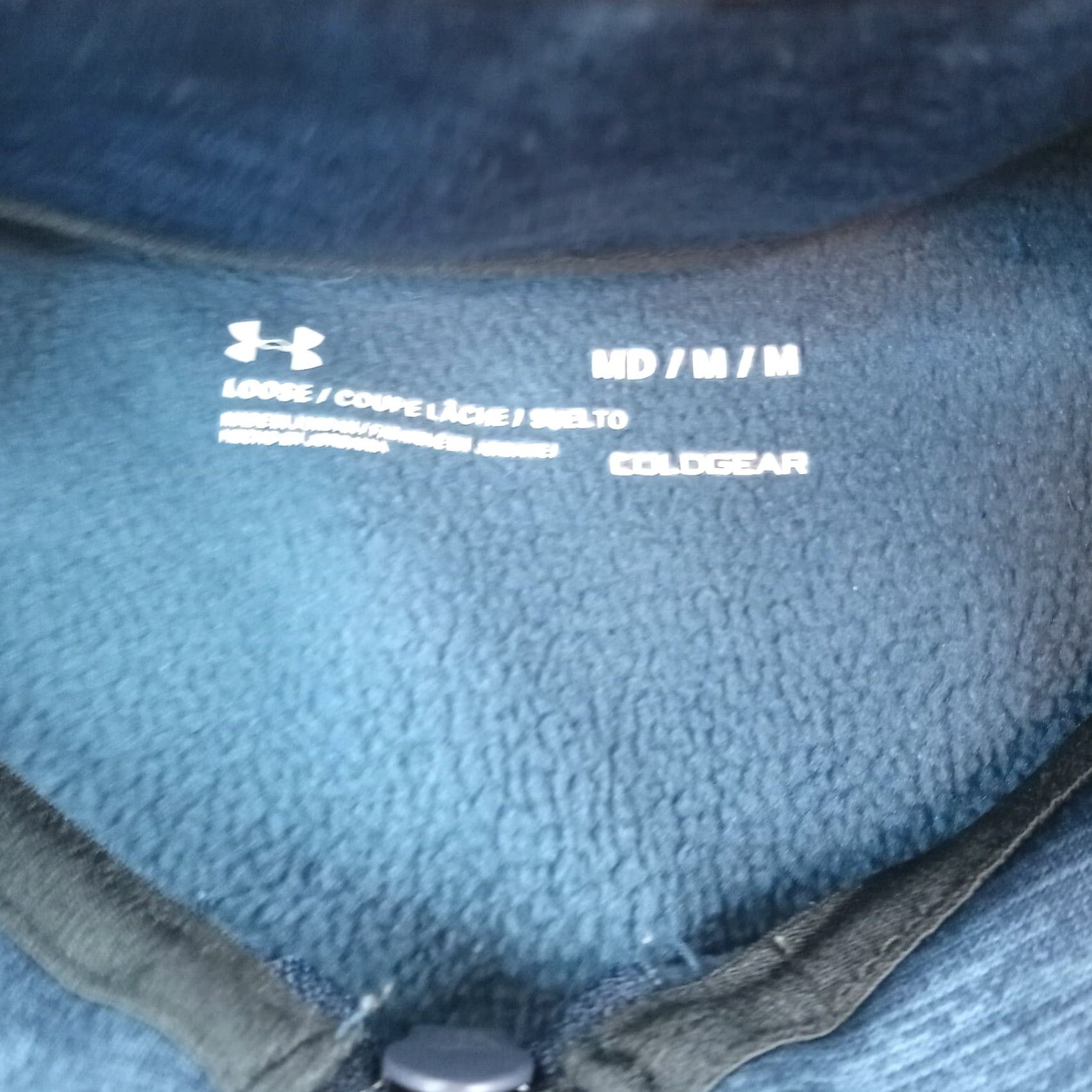 Under Armour Under Armour Sweatshirt Mens Medium Blue 1/4 Zip Mock Neck Pullover Lightweight Mens Size US M / EU 48-50 / 2 - 5 Thumbnail