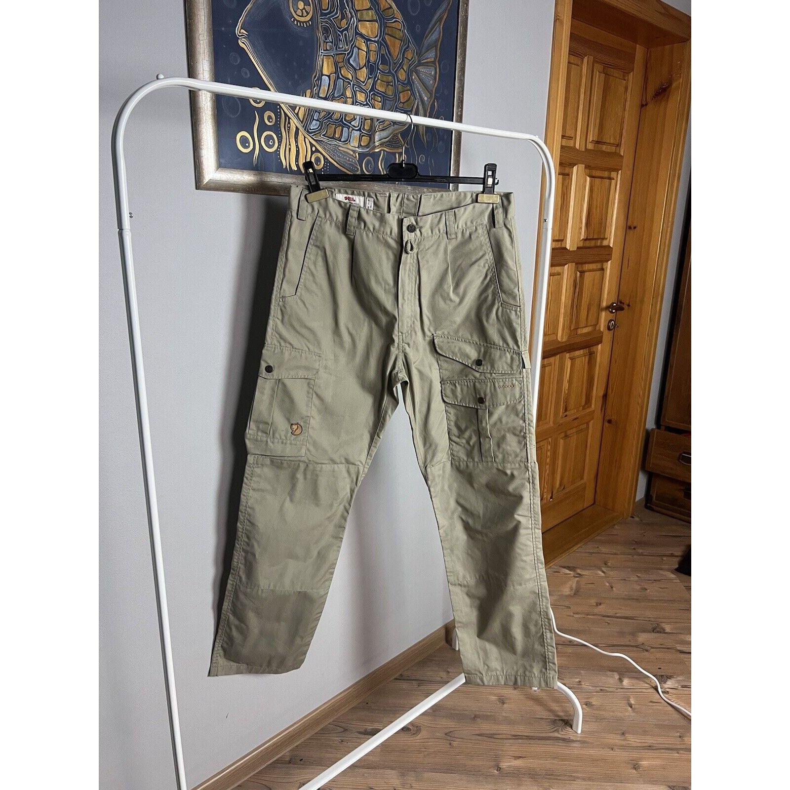Fjallraven Fjallraven Iceland Beige G-1000 Multipocket Cargo Hiking Pan Size US 32 / EU 48 - 2 Thumbnail