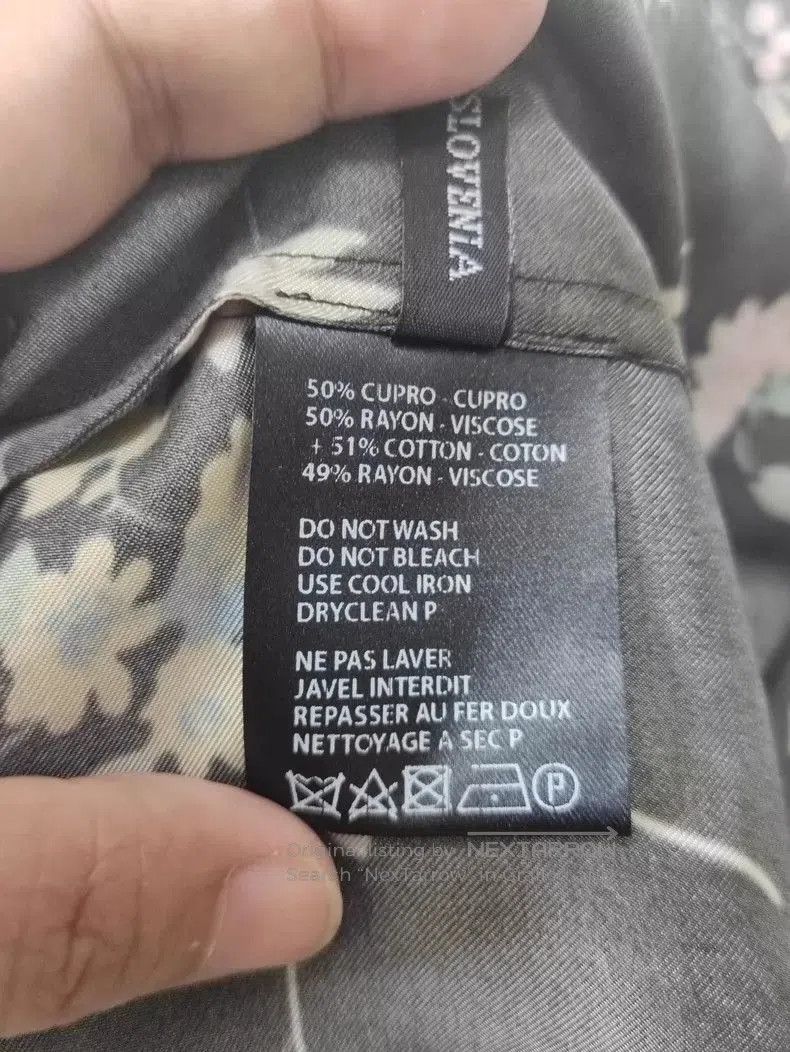 Haider Ackermann Stylish Black Floral Shirt by Haider Ackermann. Size US M / EU 48-50 / 2 - 4 Thumbnail