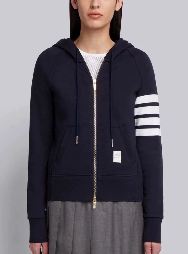 Thom Browne Thom Browne Dark blue four-barrel sweater Size XS / US 0-2 / IT 36-38 - 7 Thumbnail