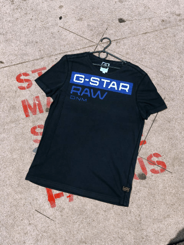 G-Star Distressed G Star Raw Tee Sz M Size US M / EU 48-50 / 2 - 1 Thumbnail