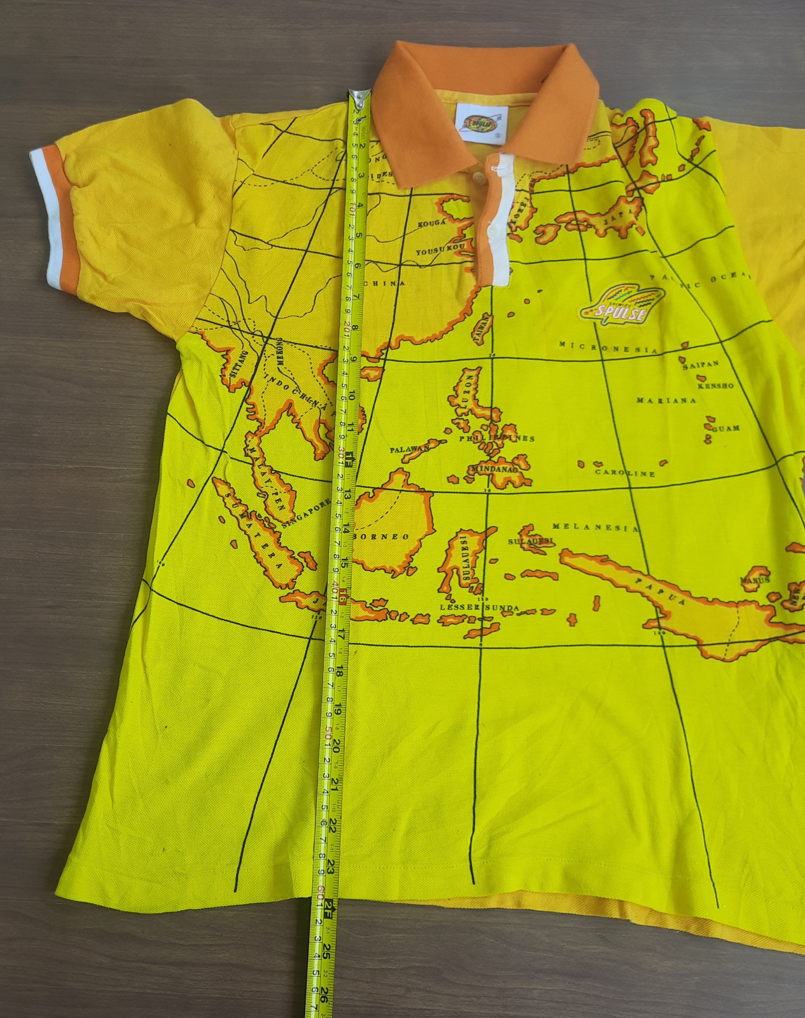 Japanese Brand Vintage 90s Shimizu S-Pulse Japanese Polo Shirts Size US S / EU 44-46 / 1 - 14 Thumbnail