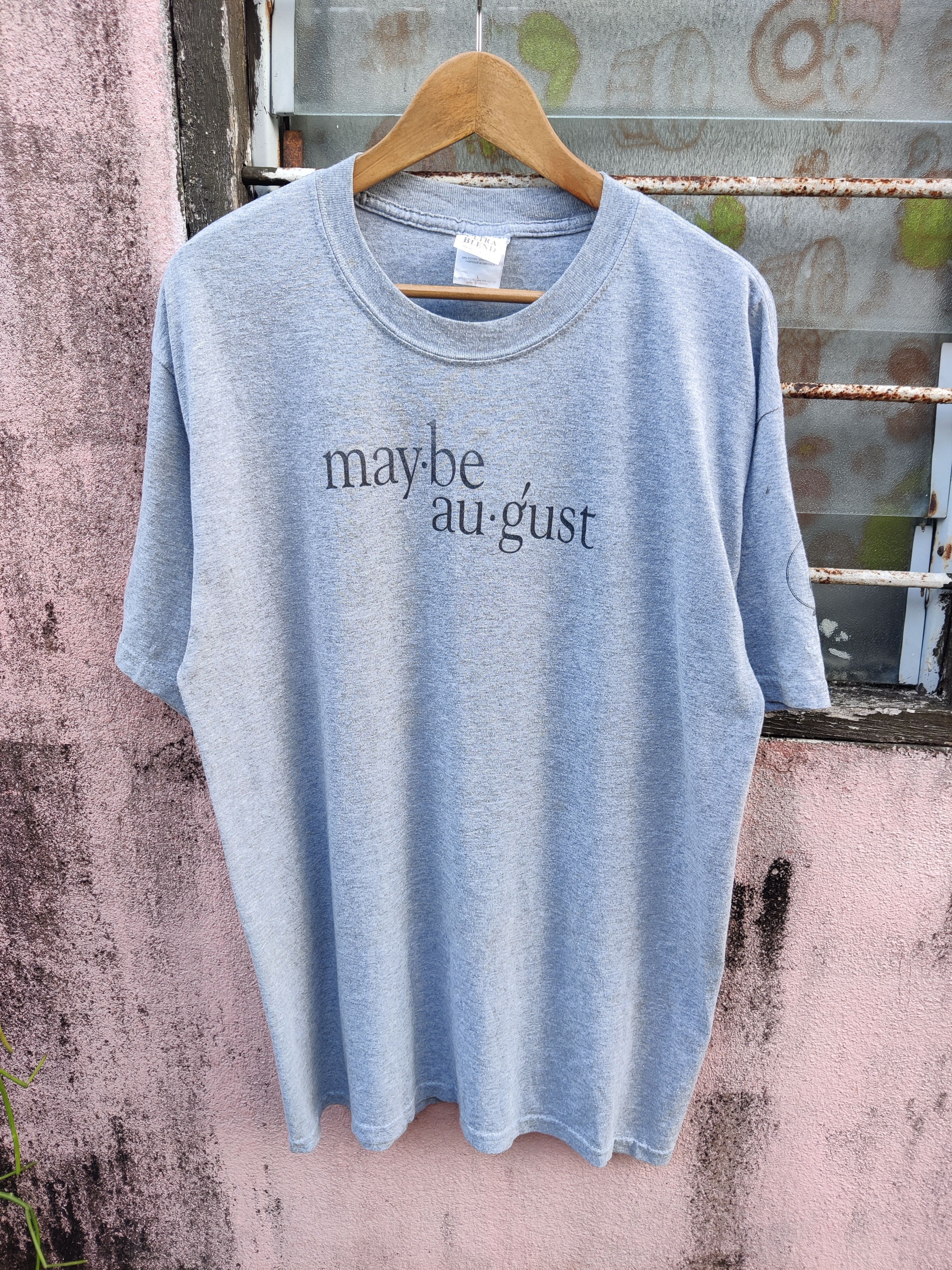 Band Tees Vintage Maybe August Indie Band Shirt Size US L / EU 52-54 / 3 - 2 Thumbnail