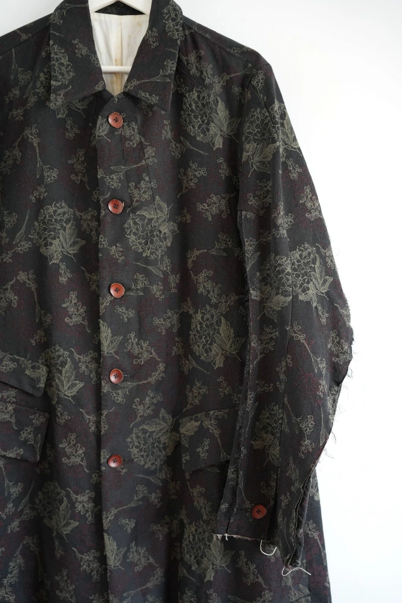 Other PengTai 20AW Plant Dyed Jacquard Linen Cotton Coat Size US M / EU 48-50 / 2 - 4 Thumbnail