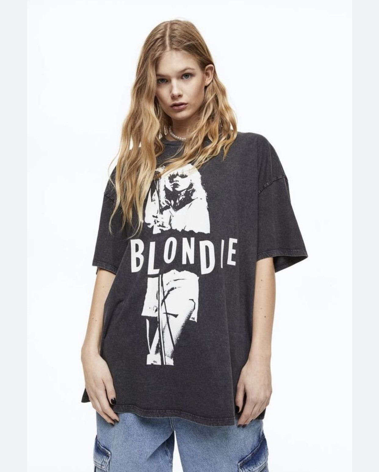 Band Tees Thrashed Faded Blondie baggy Tshirt Vintage Oversized boxy Size US XL / EU 56 / 4 - 6 Thumbnail