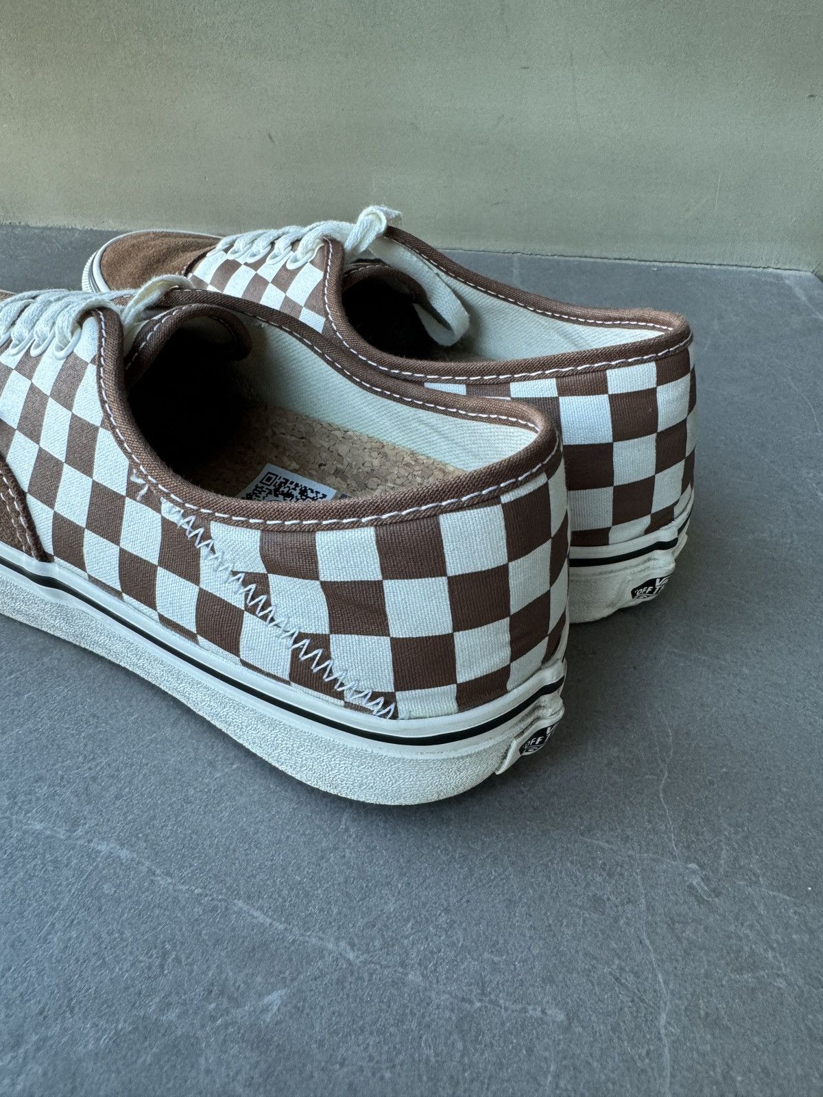 Vans Vans Authentic VR3 SF Brown Suede Checkboard Sneakers Rare Size US 8.5 / EU 41-42 - 13 Thumbnail