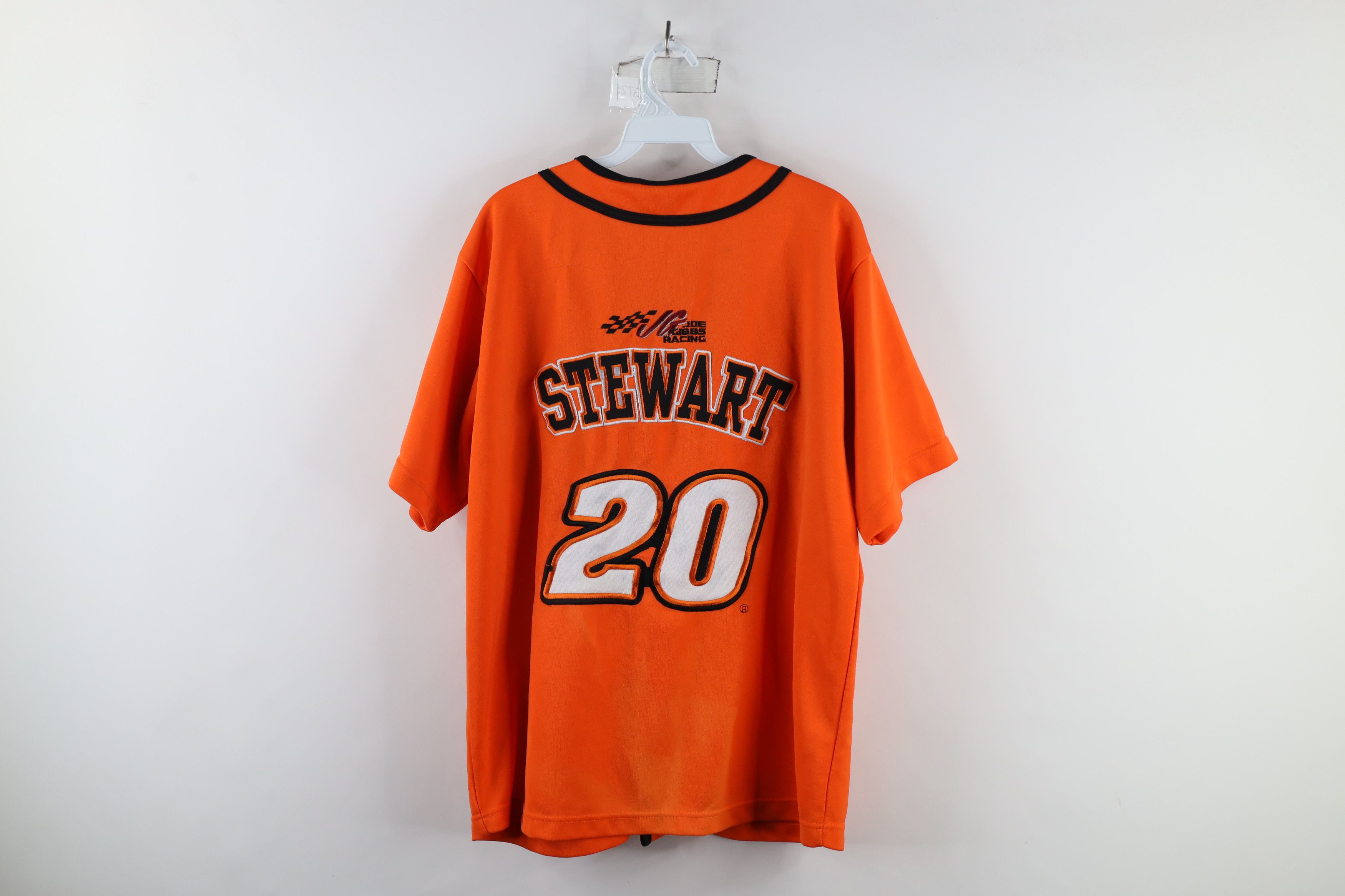 Vintage Vintage NASCAR Racing Home Depot Baseball Jersey Orange Size US L / EU 52-54 / 3 - 14 Thumbnail