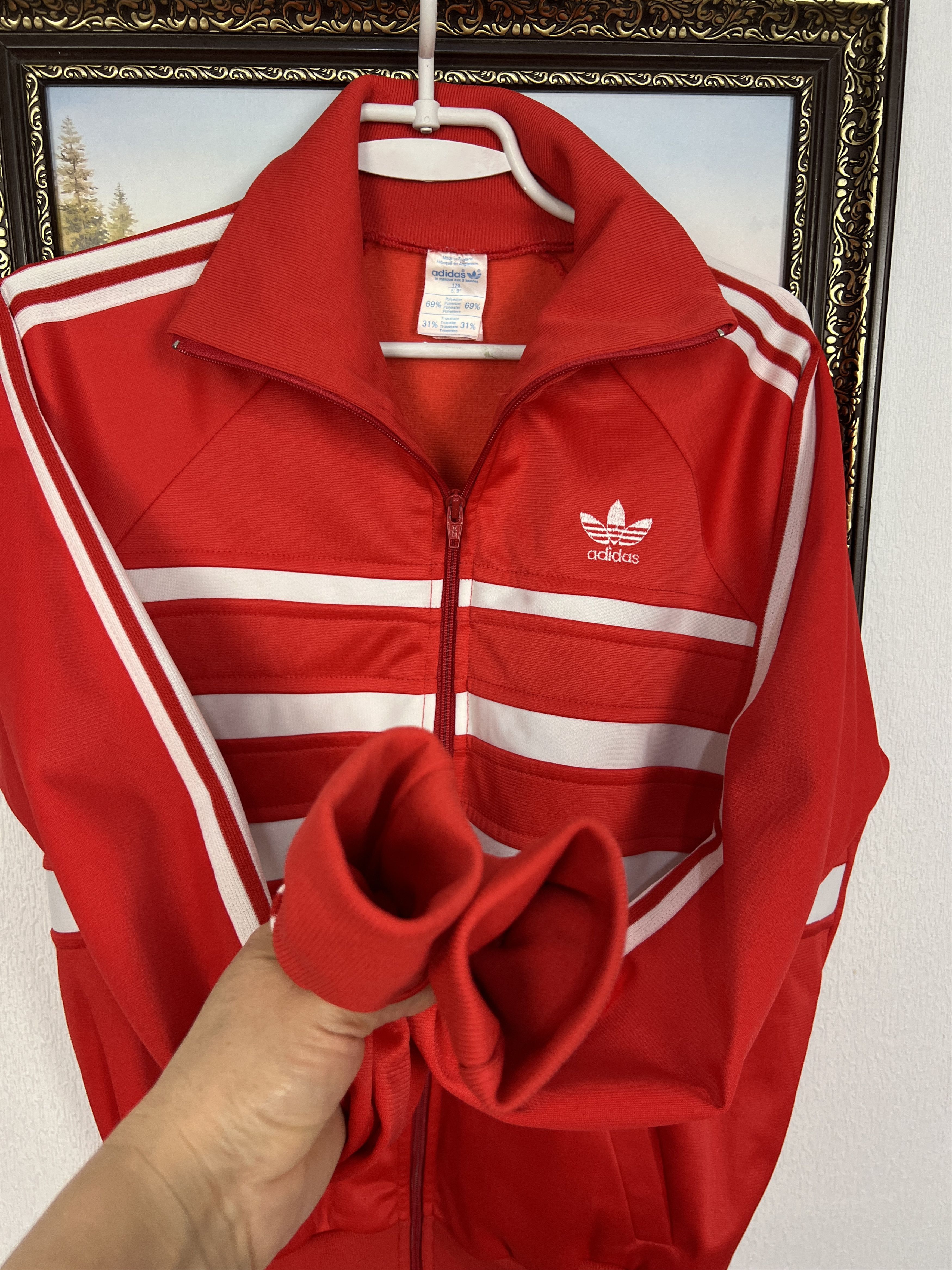 Adidas Vintage 80's Canada Template Jacket Track Top Zip Rare Size US S / EU 44-46 / 1 - 6 Thumbnail