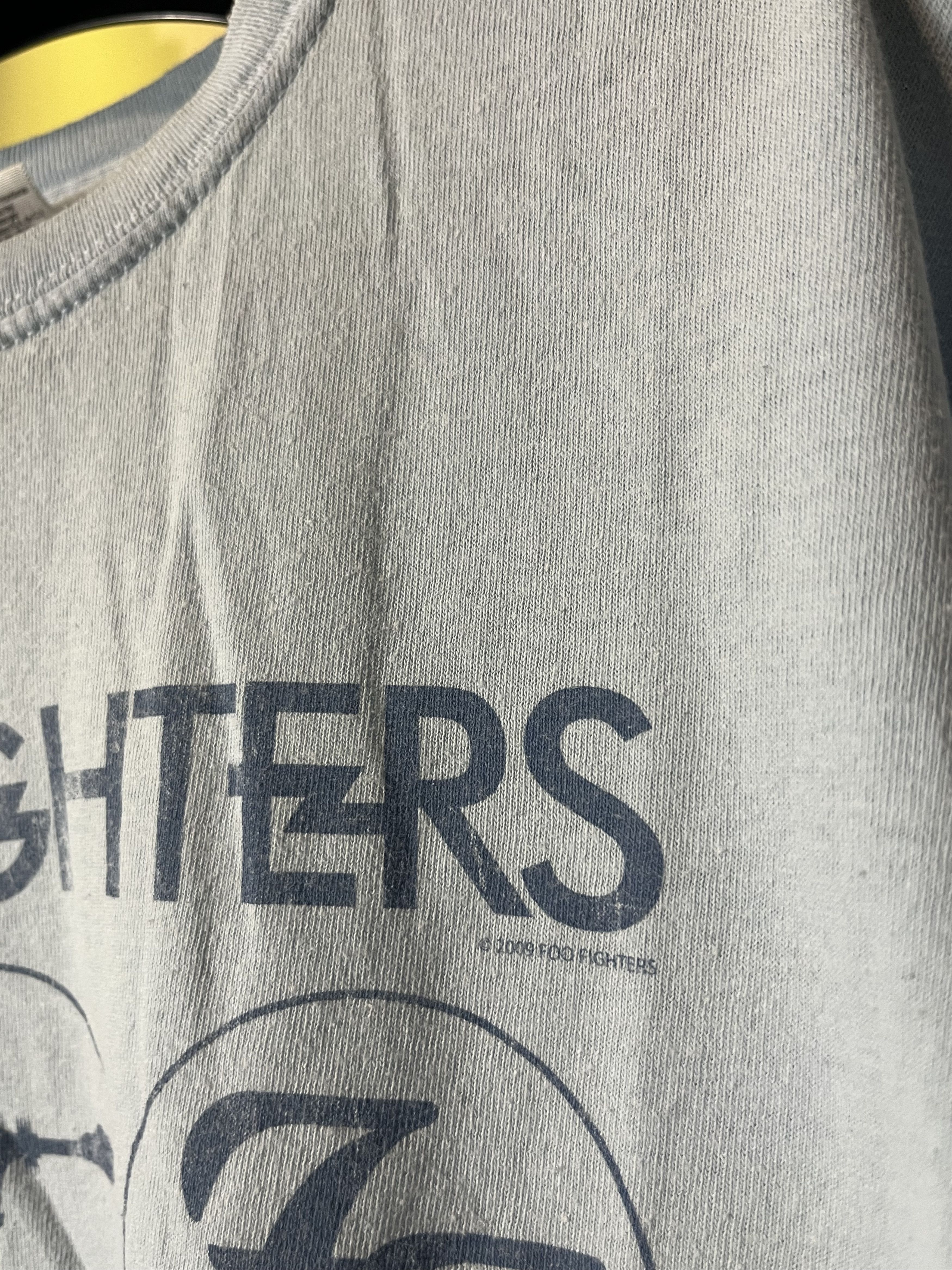 Band Tees × Vintage Foo Fighters Blue Band Tee Size US M / EU 48-50 / 2 - 4 Thumbnail