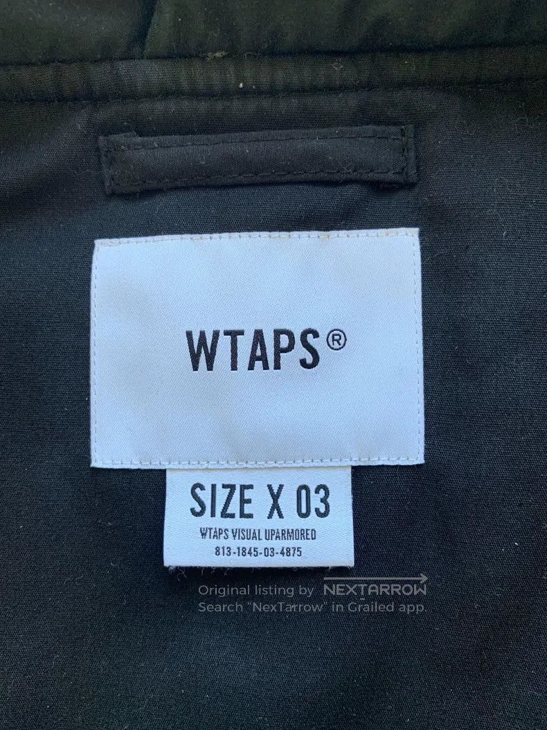 Wtaps Wtaps Black heavy coat Size US L / EU 52-54 / 3 - 3 Thumbnail