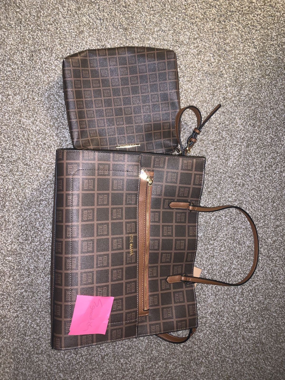 Steve Madden Steve Madden Cognac Blivia Size ONE SIZE - 1 Thumbnail