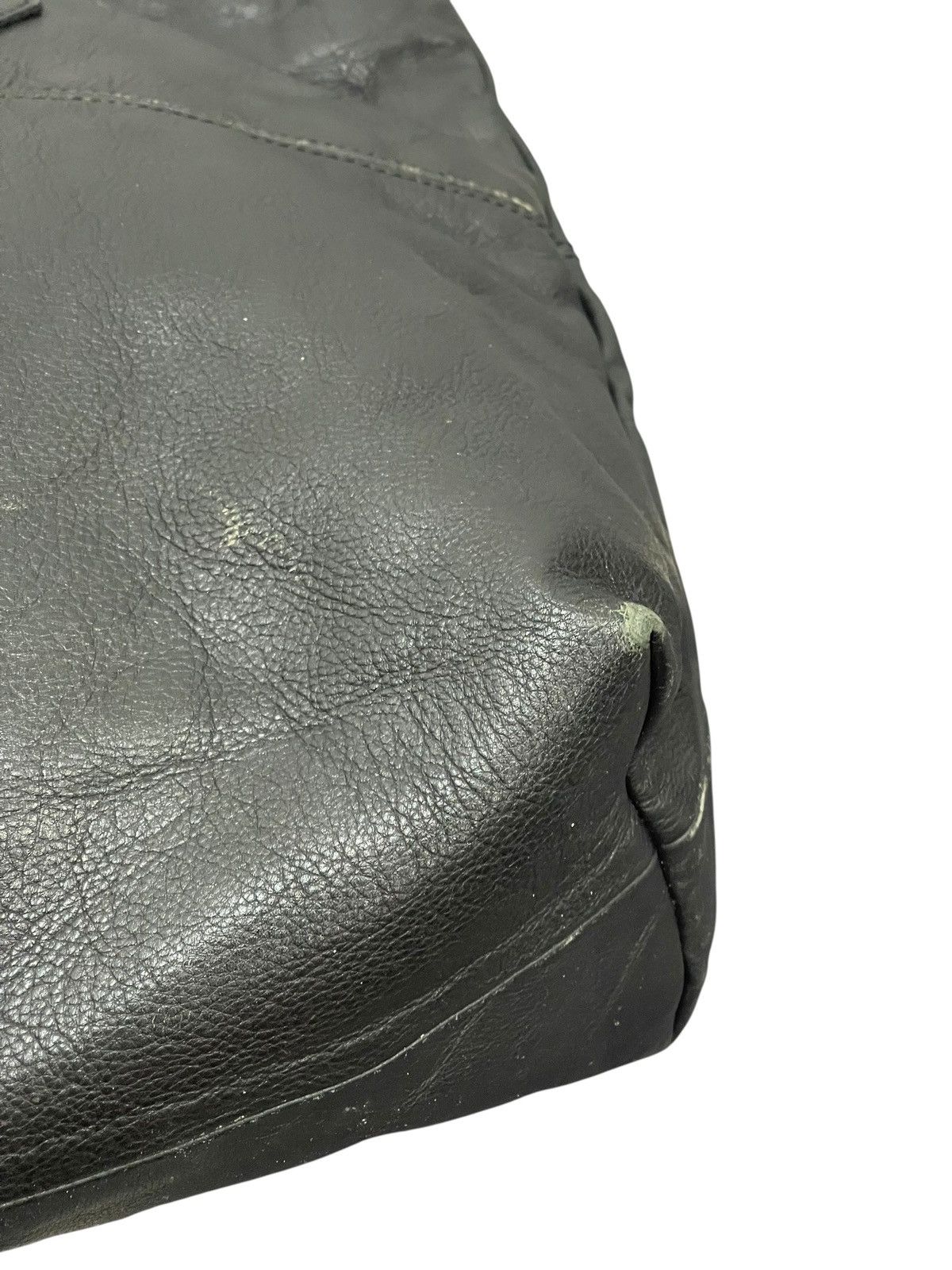 Leather Full Leather Ships Jet Blue Tote Shoulder Bag 1🟩2 Size ONE SIZE - 16 Thumbnail