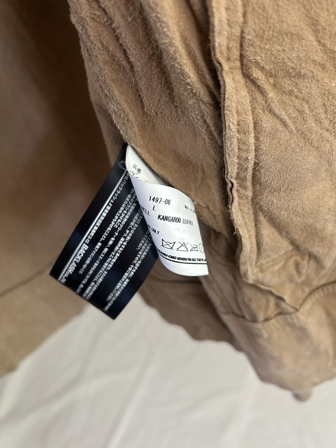 Isamu Katayama Backlash Isamu Katayama Backlash 2014 Kangaroo Suede Jacket Size US L / EU 52-54 / 3 - 12 Thumbnail