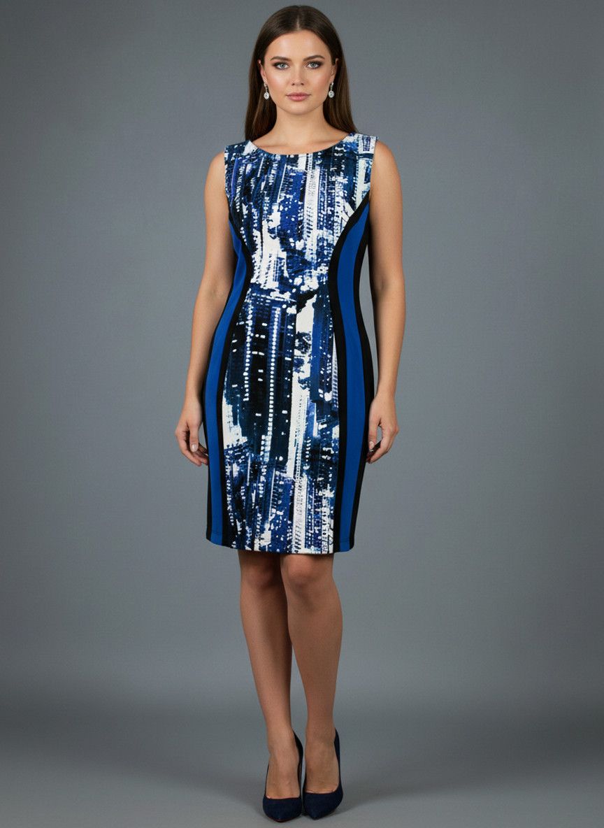 Joseph Ribkoff designer evening pencil dress made in canada -  threedaughtersproperties.com