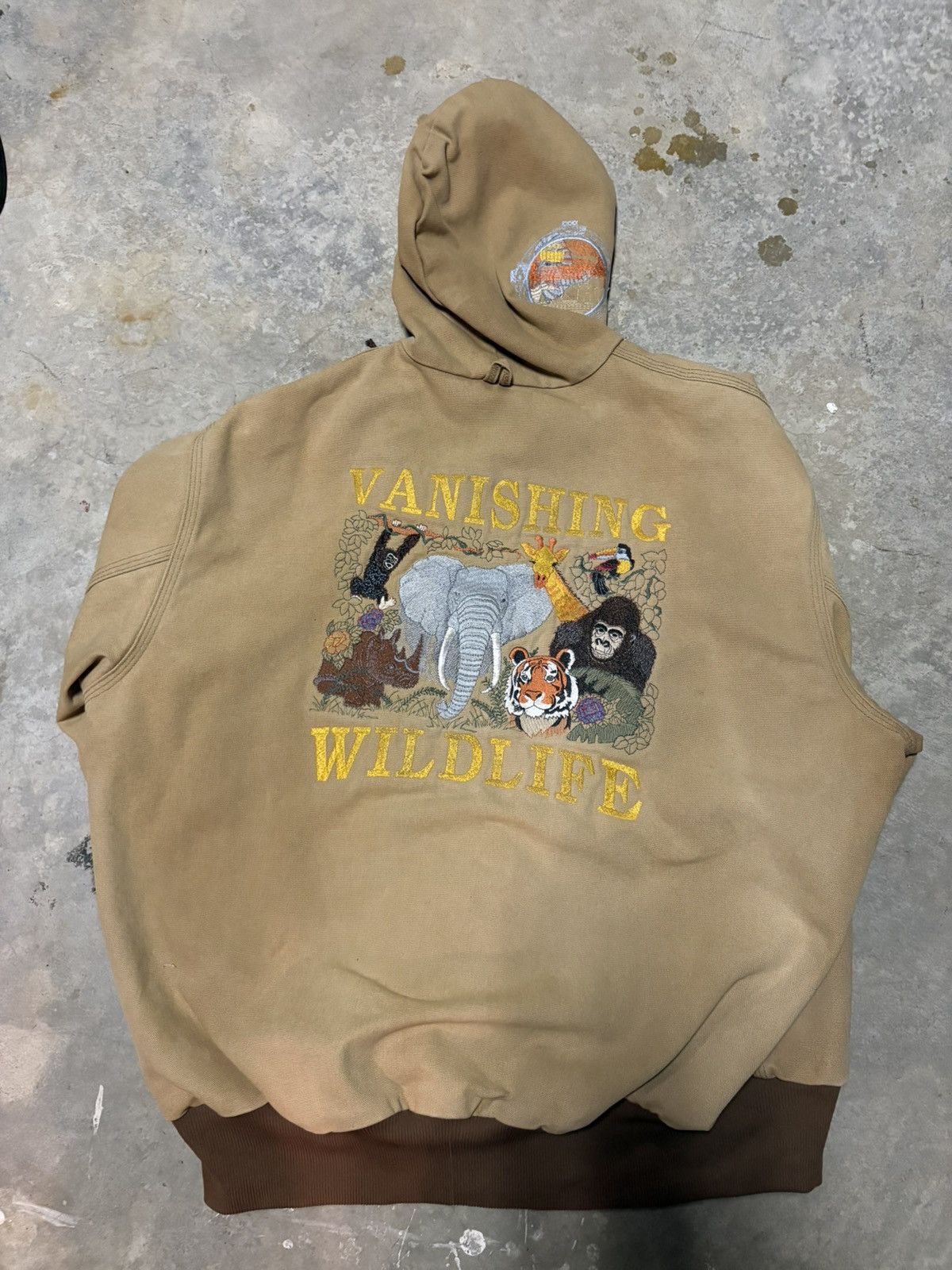 Carhartt 90s 1of1 Embroidered Carhartt Jacket Size US M / EU 48-50 / 2 - 2 Thumbnail