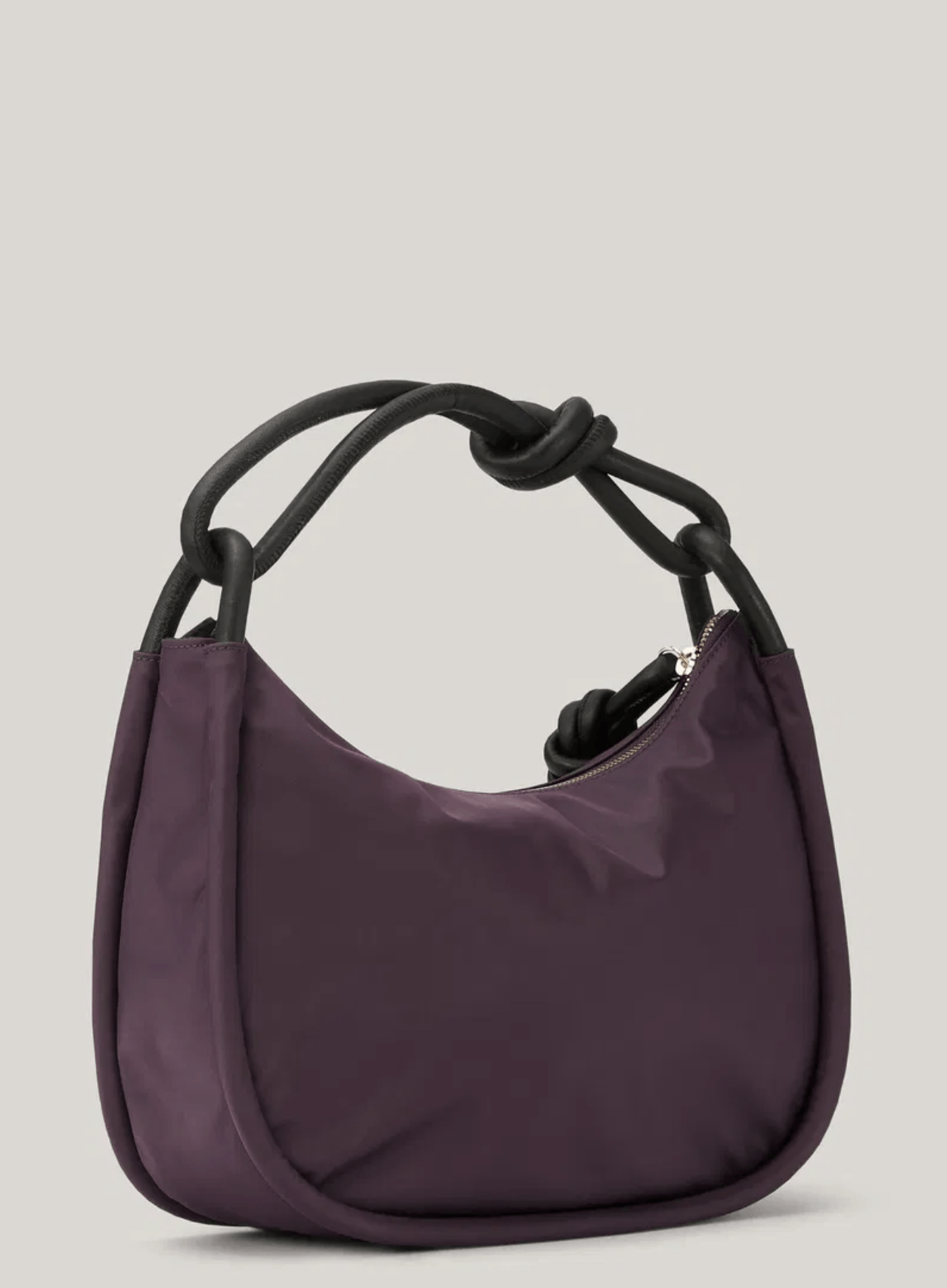 Ganni GANNI Shell Shoulder Bag Luxury Designer Nylon Purse Size ONE SIZE - 4 Thumbnail