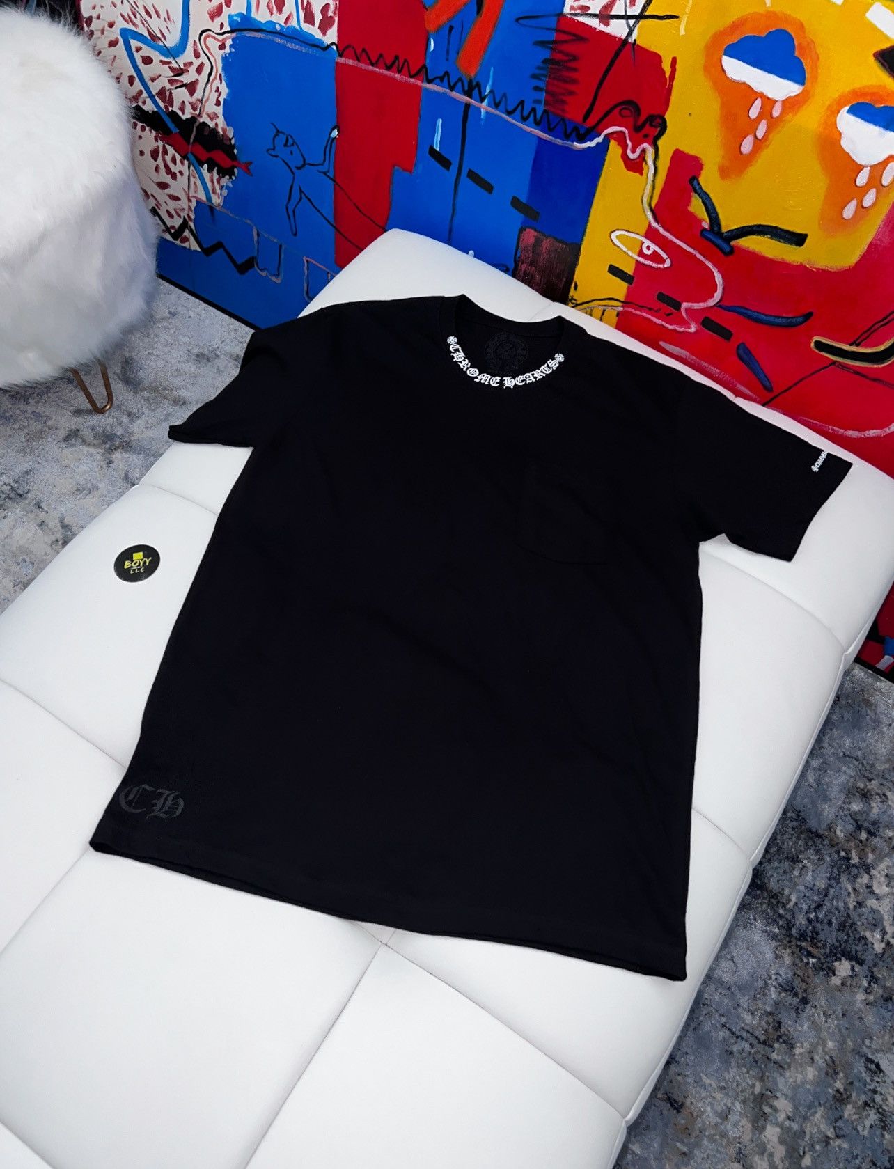 Chrome Hearts Chrome hearts logo t shirt Size US L / EU 52-54 / 3 - 1 Thumbnail