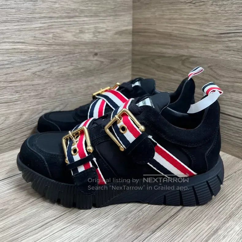 Thom Browne Thom Browne Striped sneakers Size US 5.5 / IT 35.5 - 1 Thumbnail