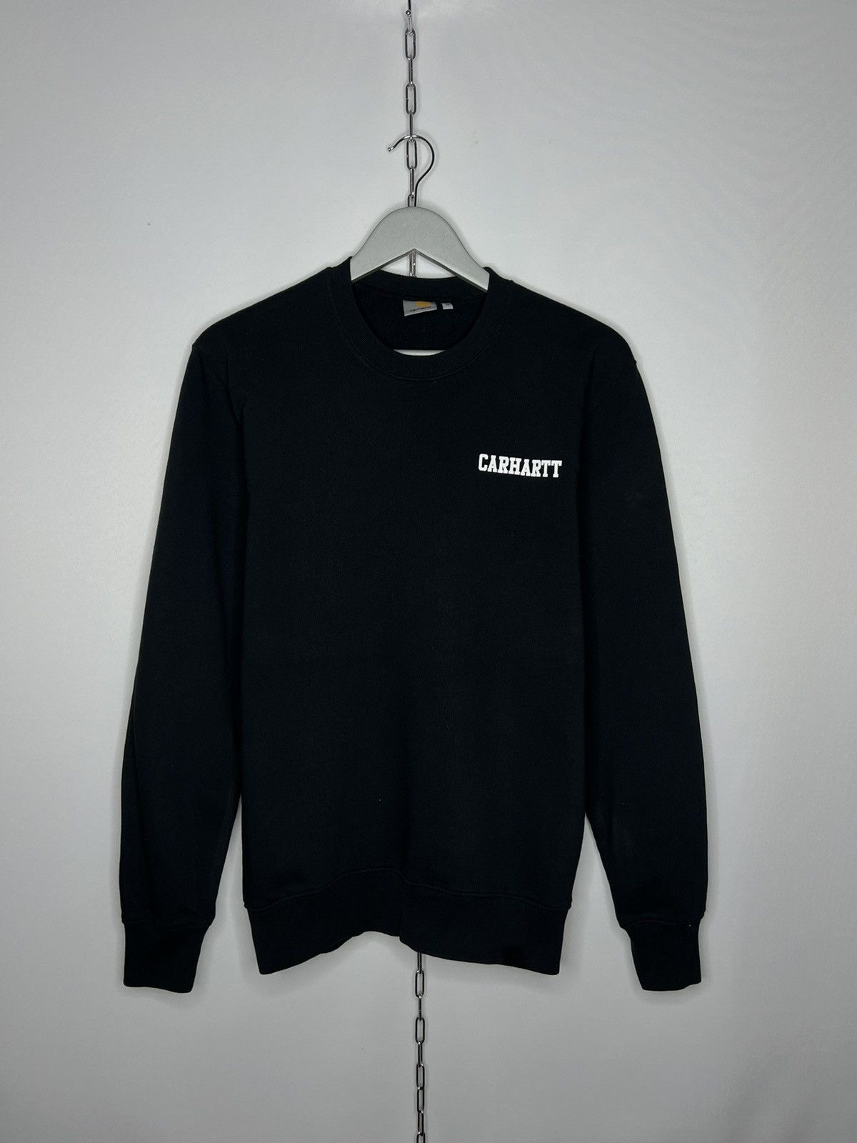 Carhartt 🔥Carhartt College Script Sweatshirt Pullover Long Sleeve🔥 Size US M / EU 48-50 / 2 - 1 Thumbnail