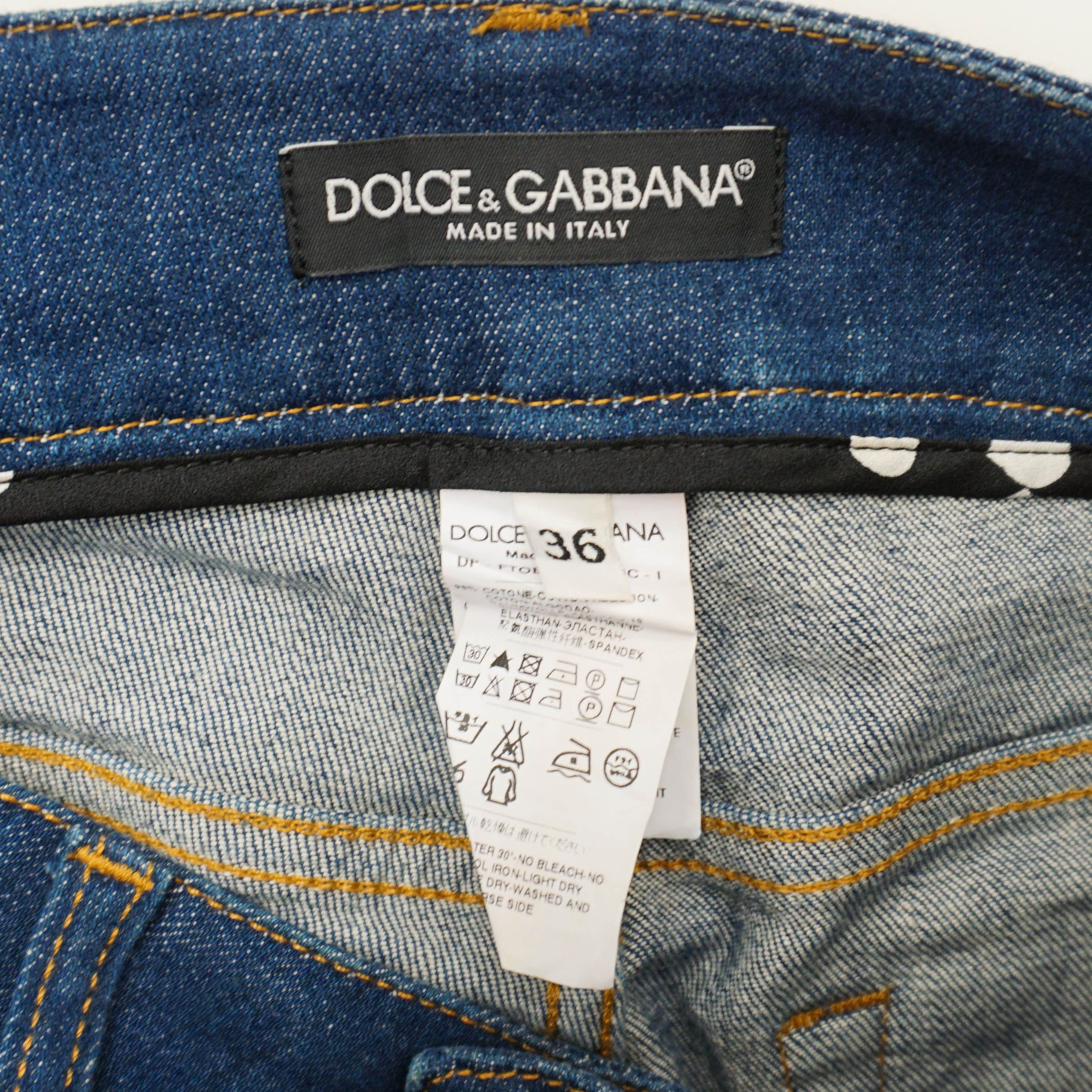 Dolce & Gabbana Dolce & Gabbana Flared Jeans Size 25" / US 0 / IT 36 - 4 Thumbnail