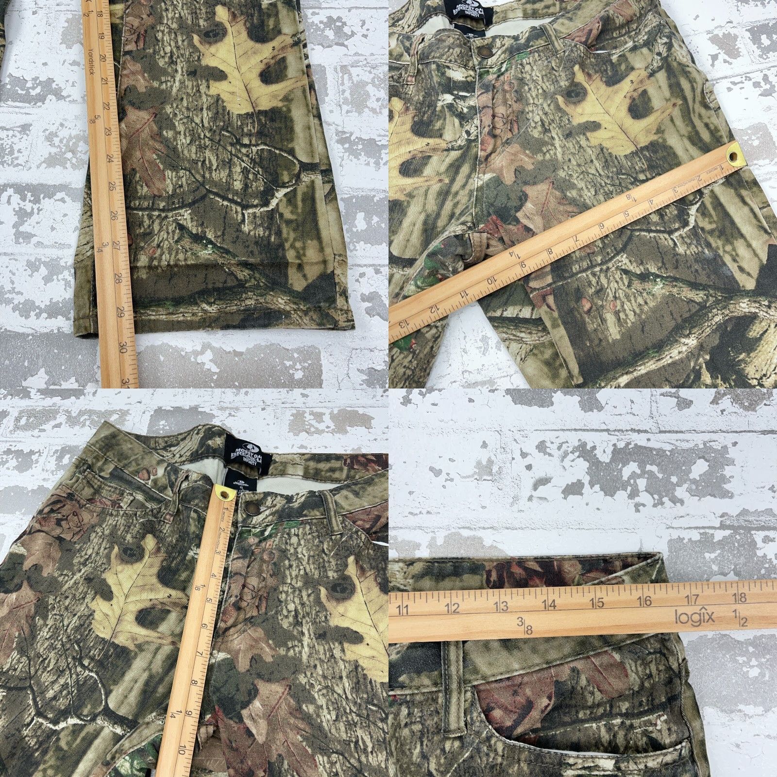 Realtree VINTAGE Realtree Pants Women 10 Camouflage Camo Denim Cargo Bootcut 33x30 Brown Regular Adults Womens Size 32" / US 10 / IT 46 - 8 Thumbnail