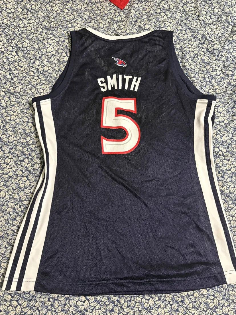 Adidas Adidas Women's Large Josh Smith Atlanta Hawks Jersey NBA4Her Size L / US 10 / IT 46 - 2 Thumbnail