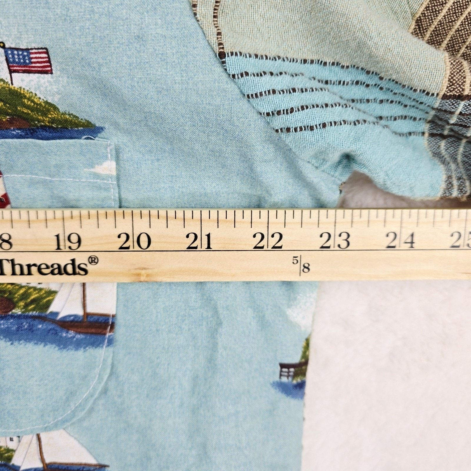 Other California Originals By Kathryn Shirt L Sail Boat Vintage Size US L / EU 52-54 / 3 - 8 Thumbnail