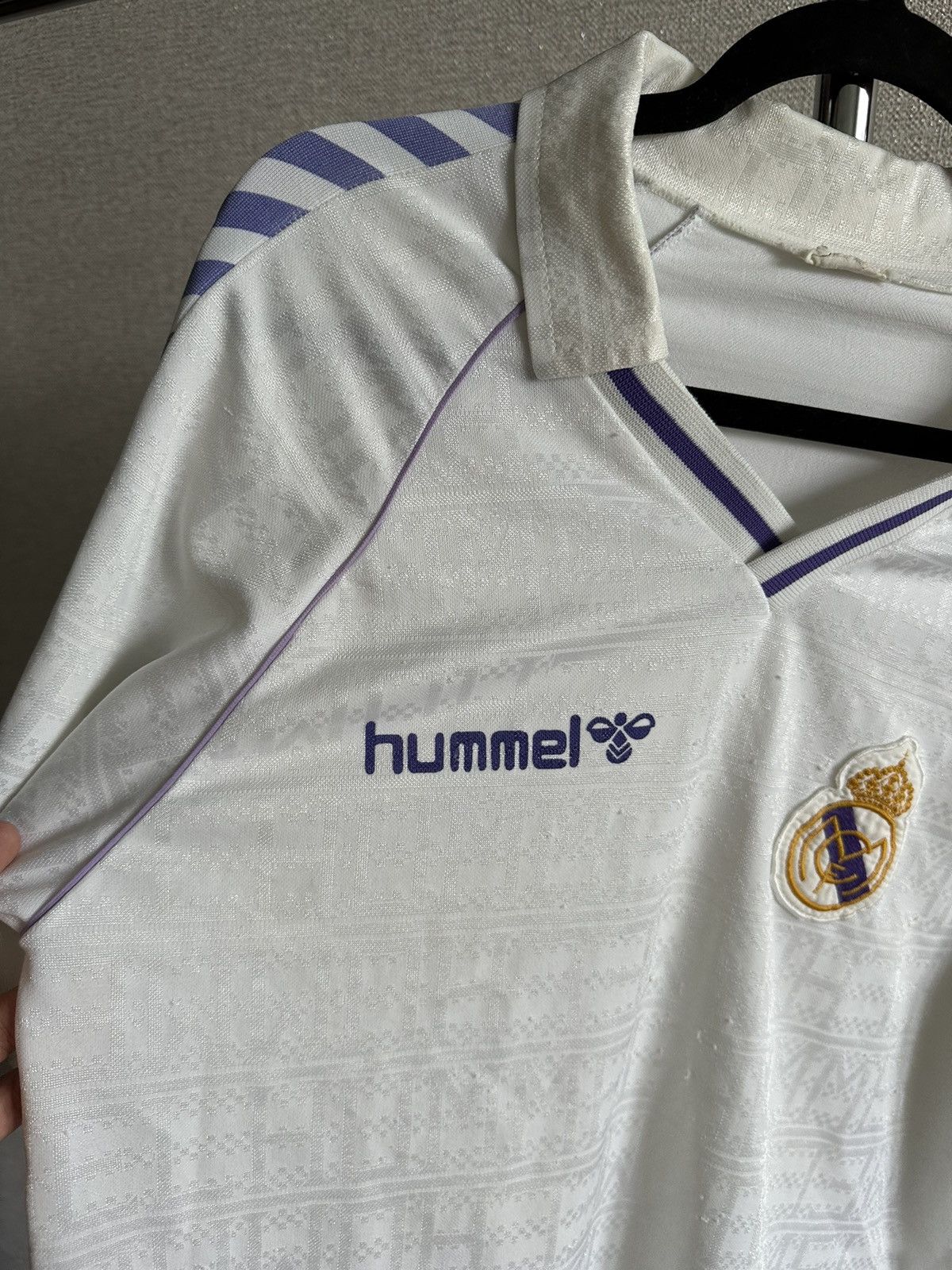 Hummel 1986 Real Madrid Hummel Rare Home Soccer Jersey Size US XL / EU 56 / 4 - 4 Thumbnail