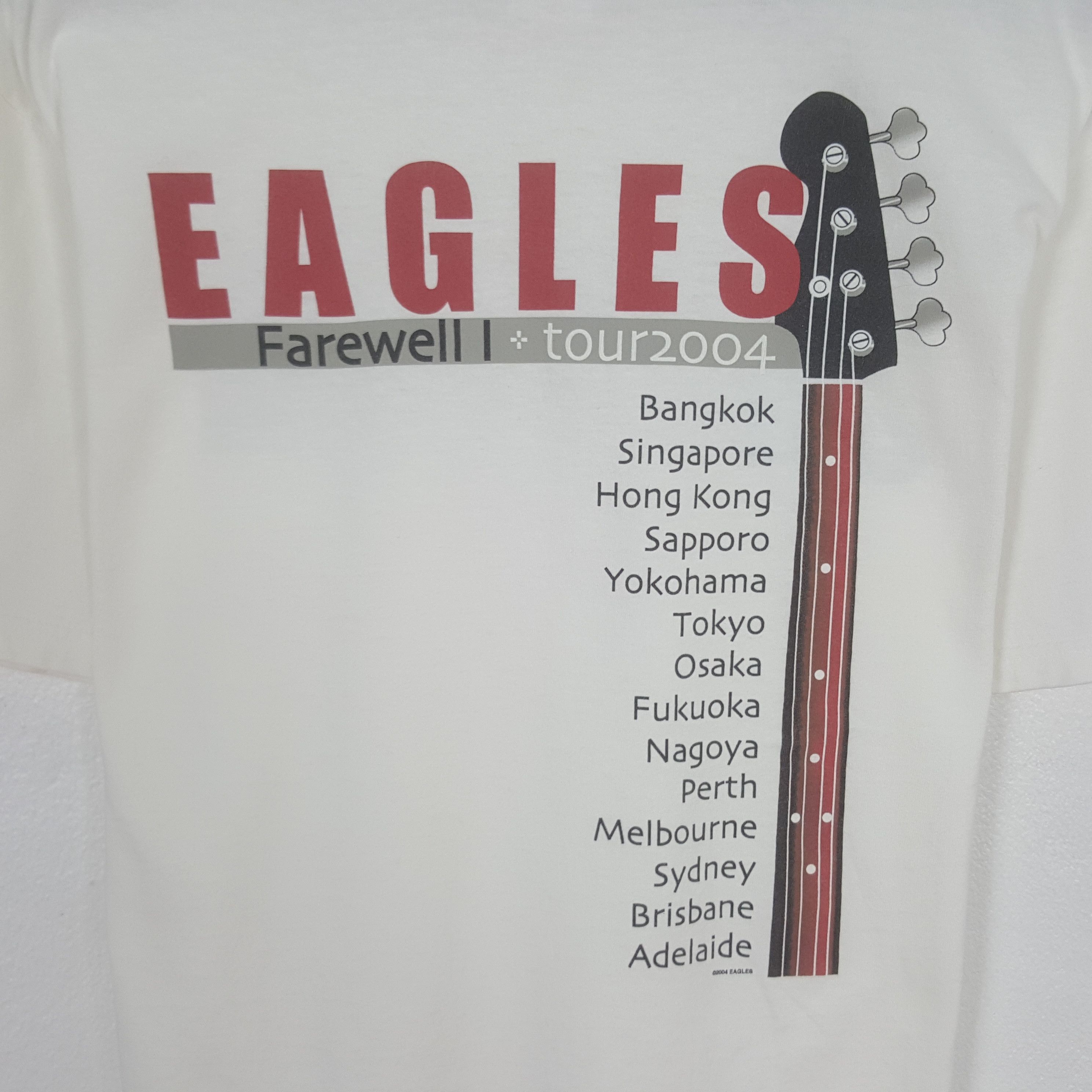 Band Tees Vintage Eagles Farewell I 2004 American Rock Band Tshirt Size US M / EU 48-50 / 2 - 4 Thumbnail