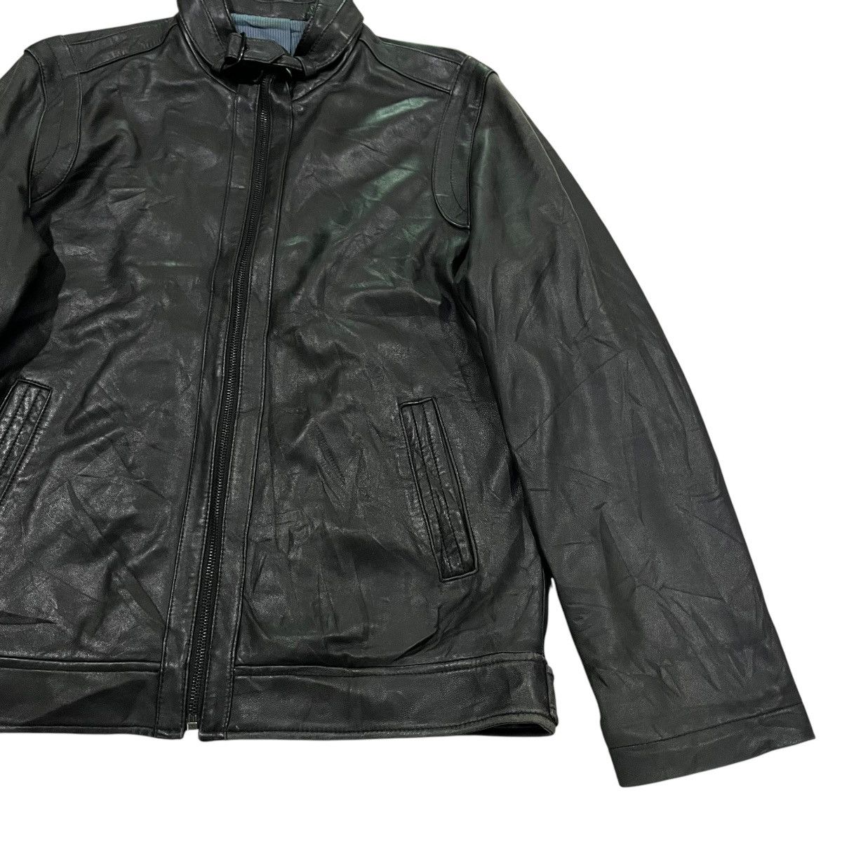 Genuine Leather JAPANESE BRAND LGB GOA STYLE LAMB’S LEATHER JACKET Size US M / EU 48-50 / 2 - 3 Thumbnail