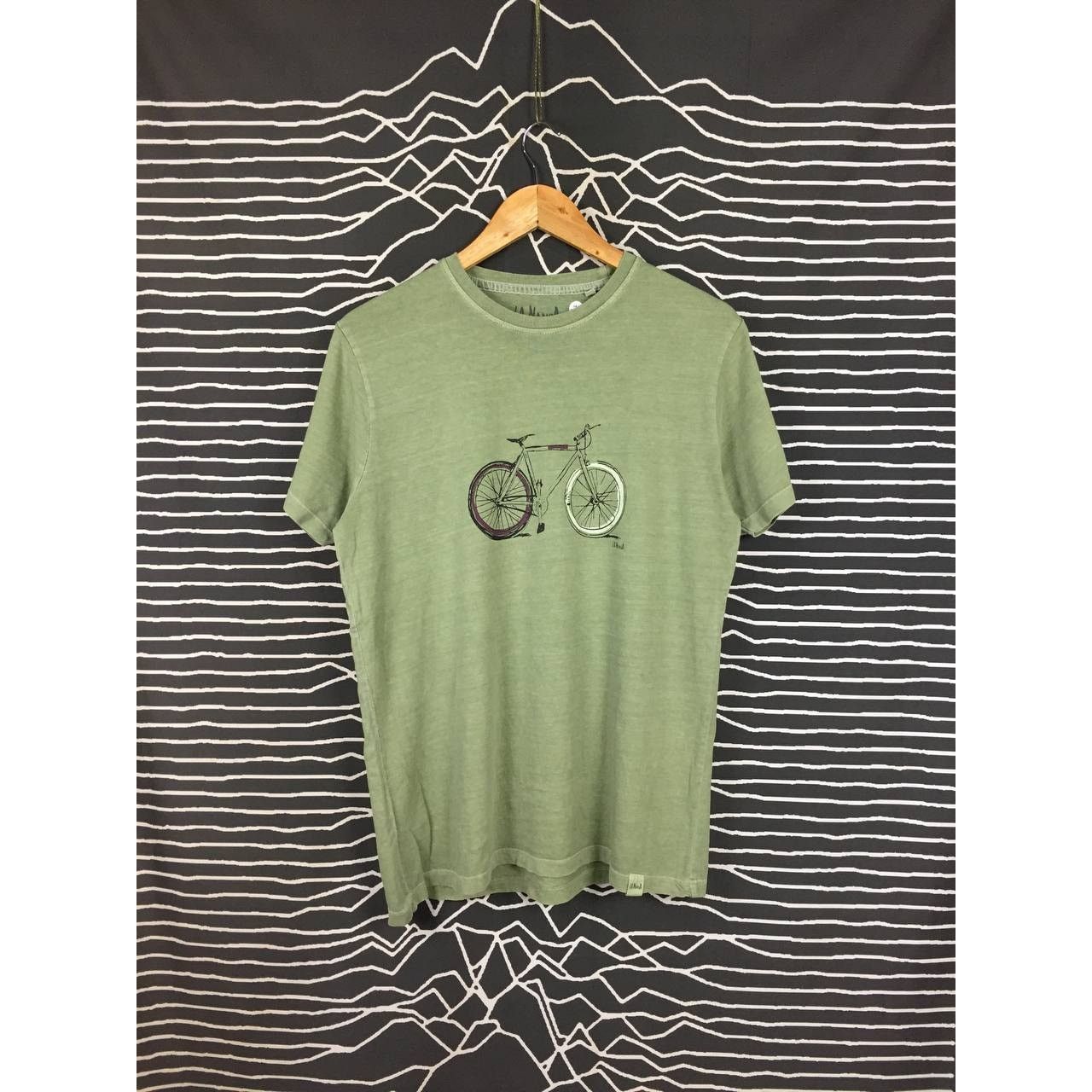 Other La Nansa Olive Green Bicycle Artwork Tee Size M Size US M / EU 48-50 / 2 - 2 Thumbnail