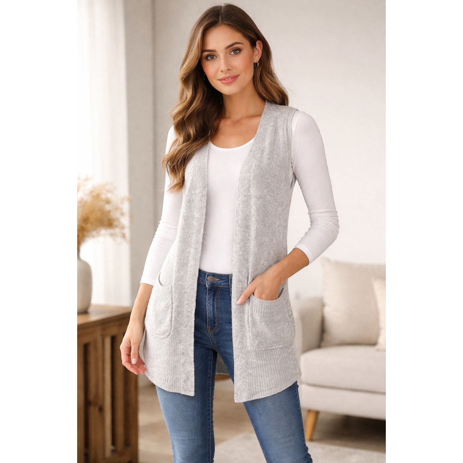 Lucky Brand Lucky Brand Wool Blend Sweater Vest S Size S / US 4 / IT 40 - 1 Thumbnail