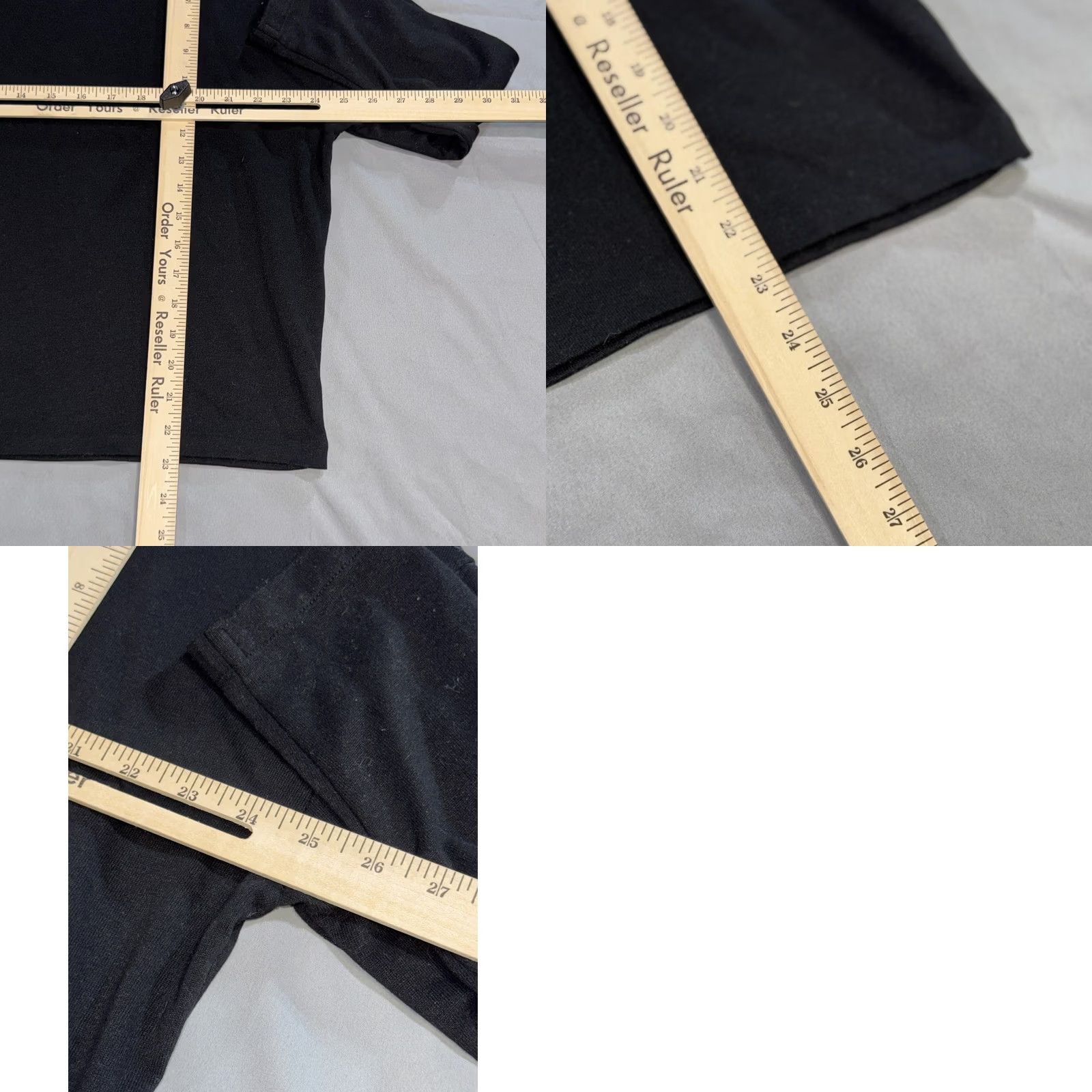 Allsaints AllSaints Shirt Women’s Small Black Rita Tee Boat Neck Long Sleeve Relaxed Size S / US 4 / IT 40 - 8 Thumbnail