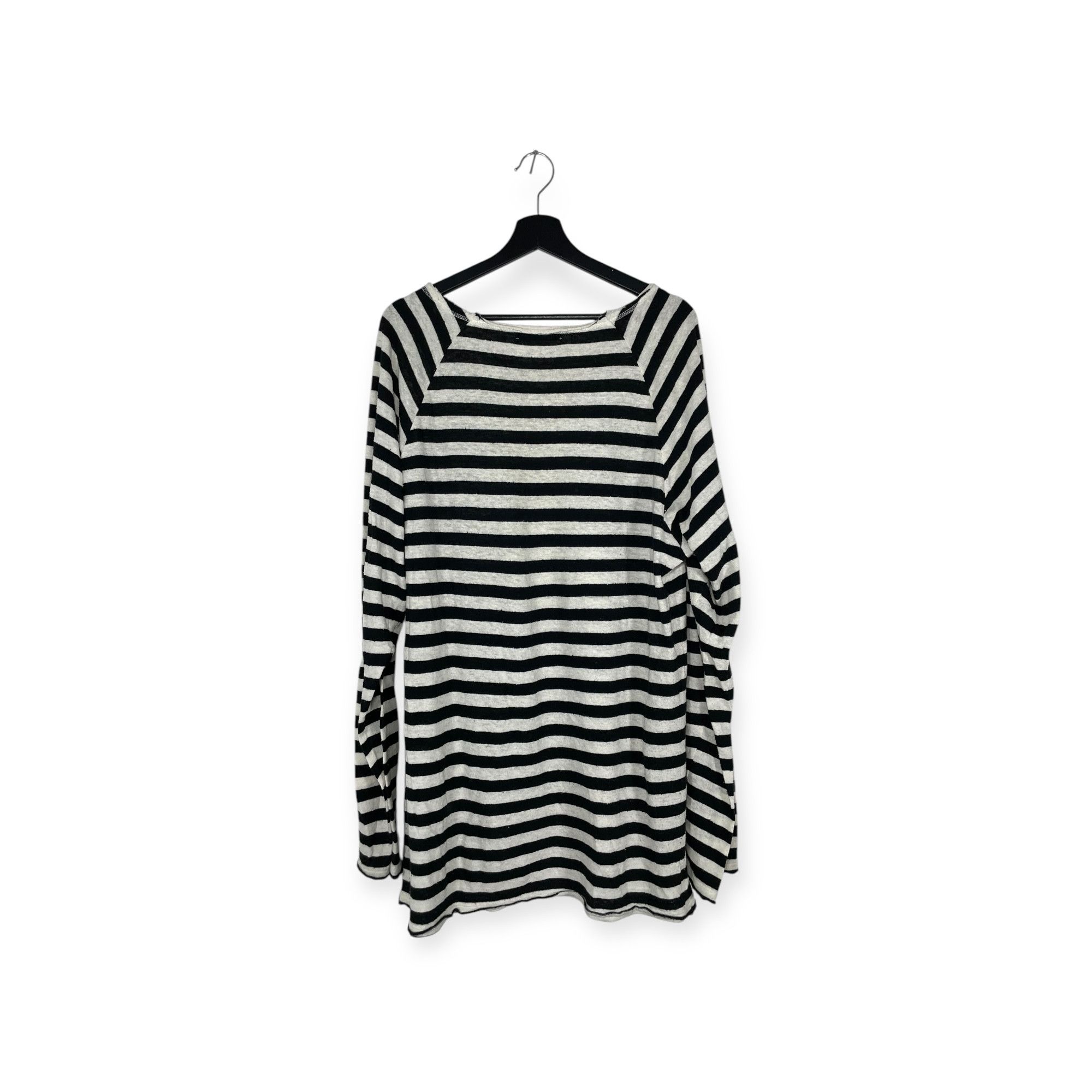 Undercover SS19 Stripe Distressed Knit Longsleeve Size US XL / EU 56 / 4 - 2 Thumbnail
